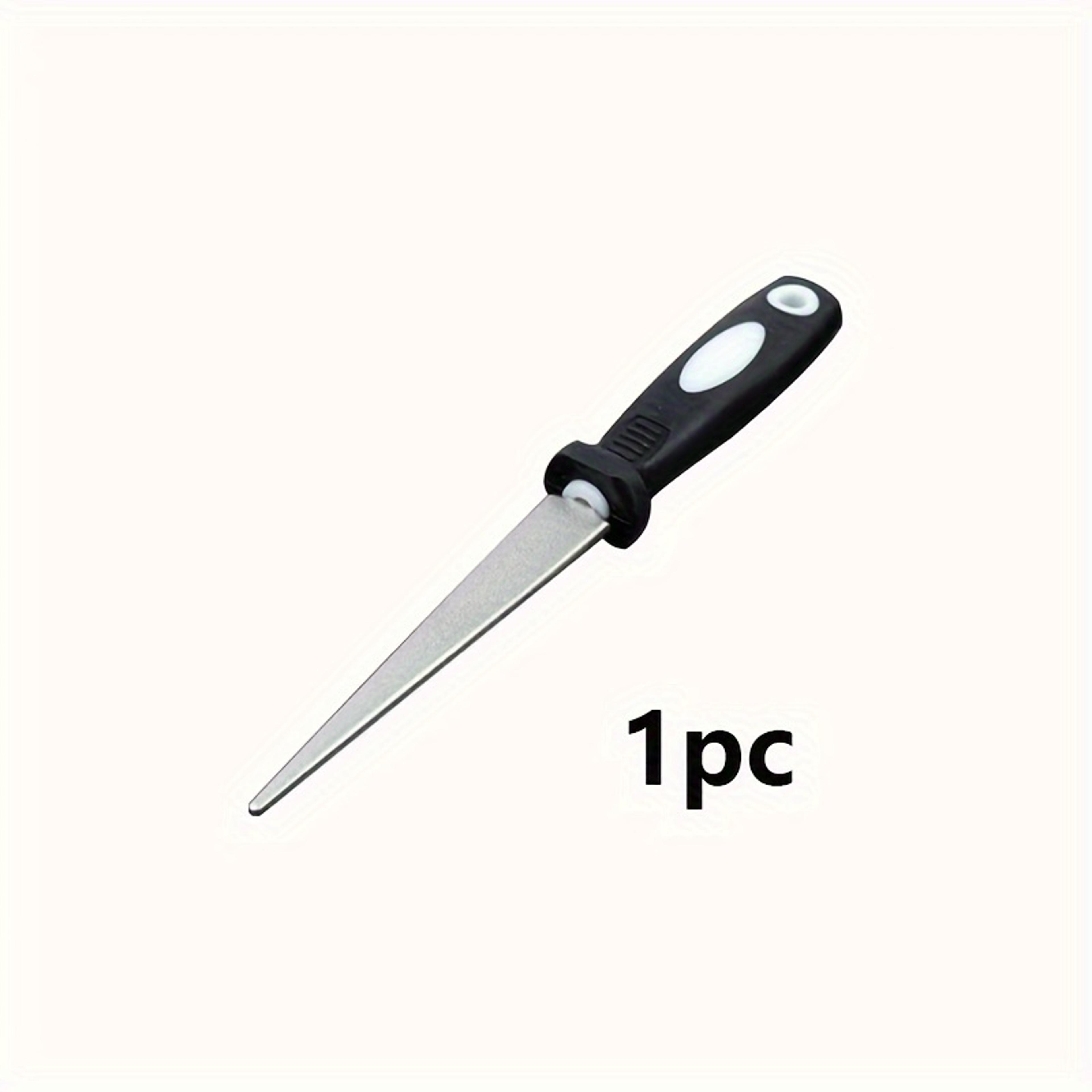 Premium Metal Dual Sided Diamond Sharpener  Garden Tool Sharpener For Scissors Pruners  Blades 6