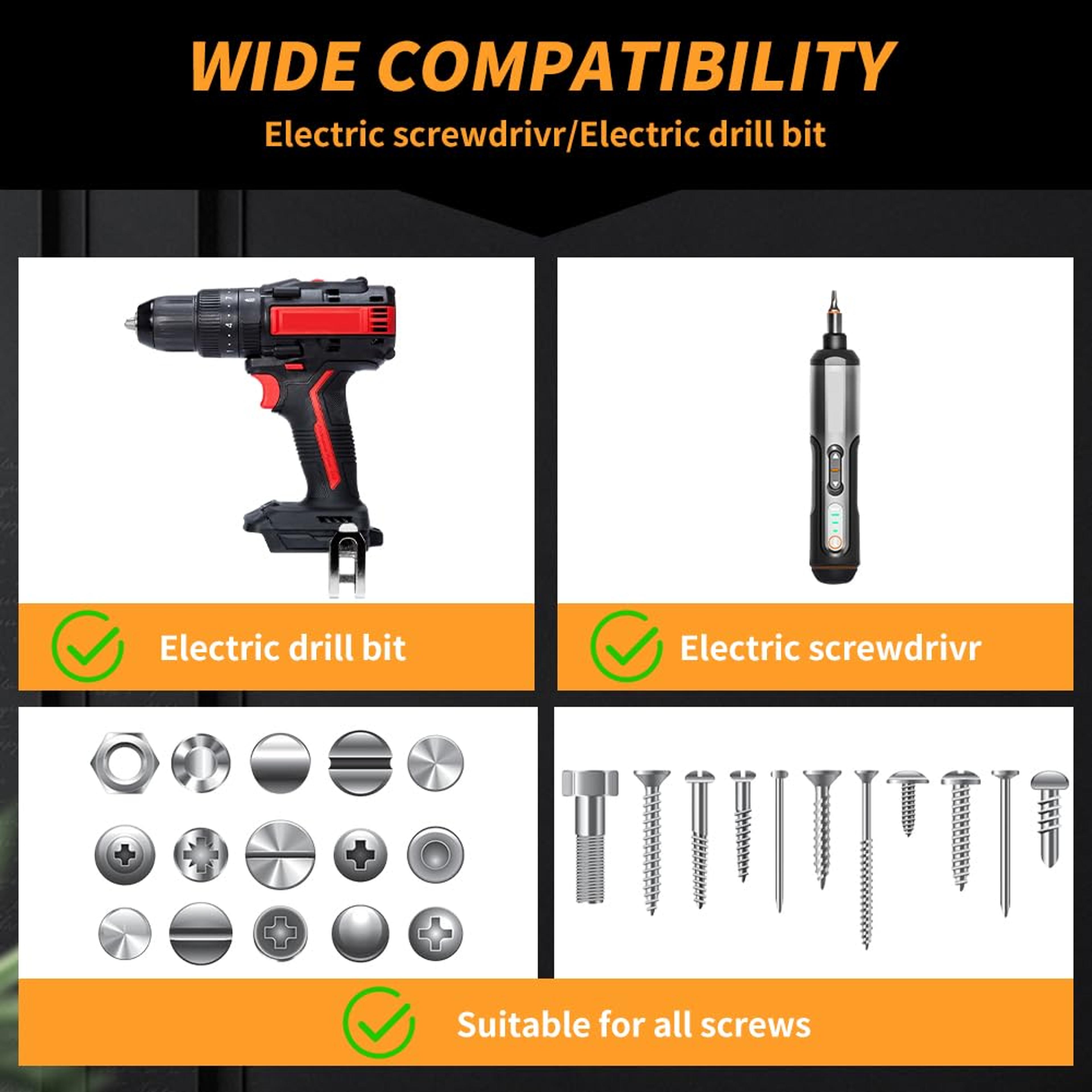 Anti Drop Screw Holder Drill Bit Clamp For Phillips Screwdrivers And Power Drills 2