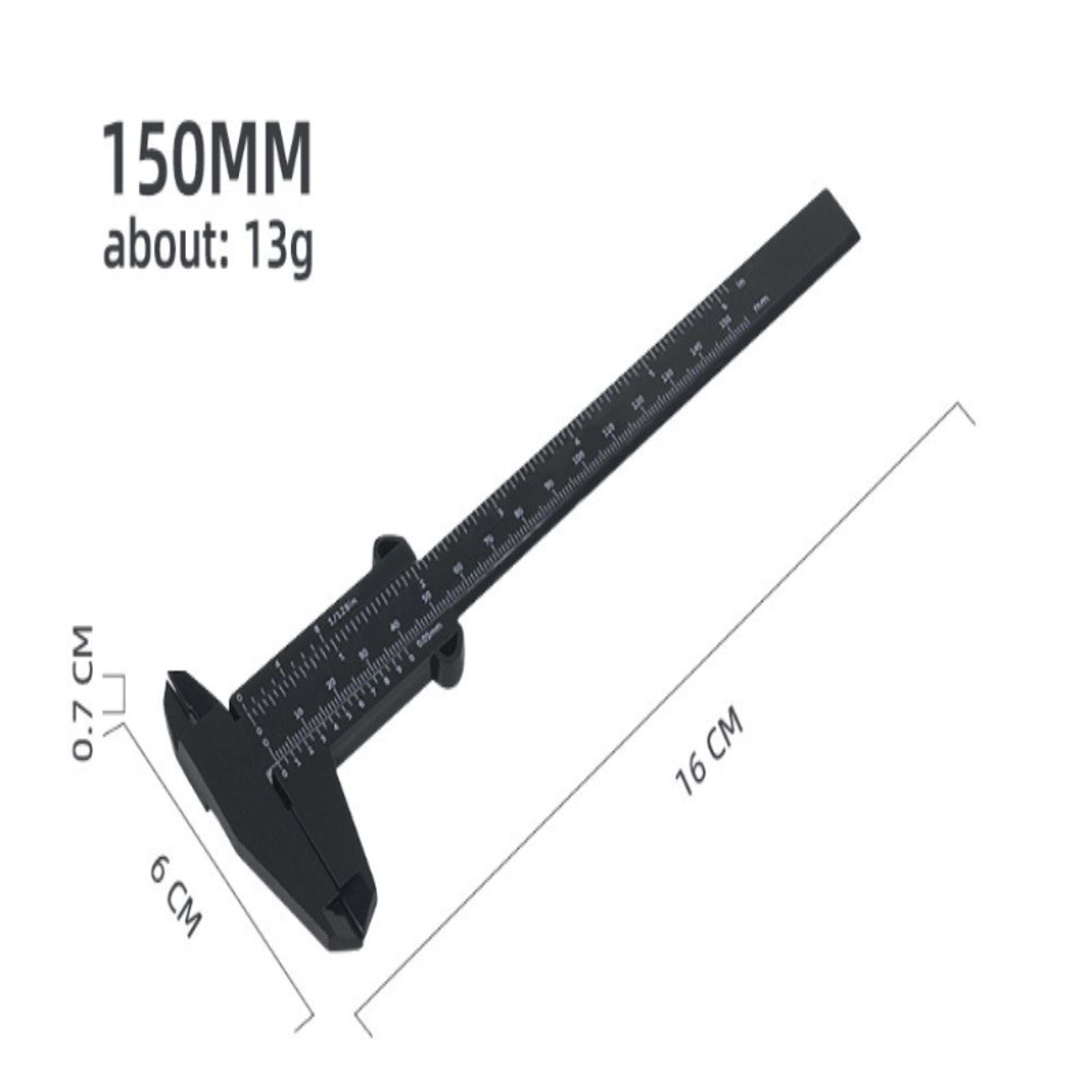 Vernier Caliper Plastic Caliper Plastic Vernier Caliper Student Caliper Experimental Measurement To 2
