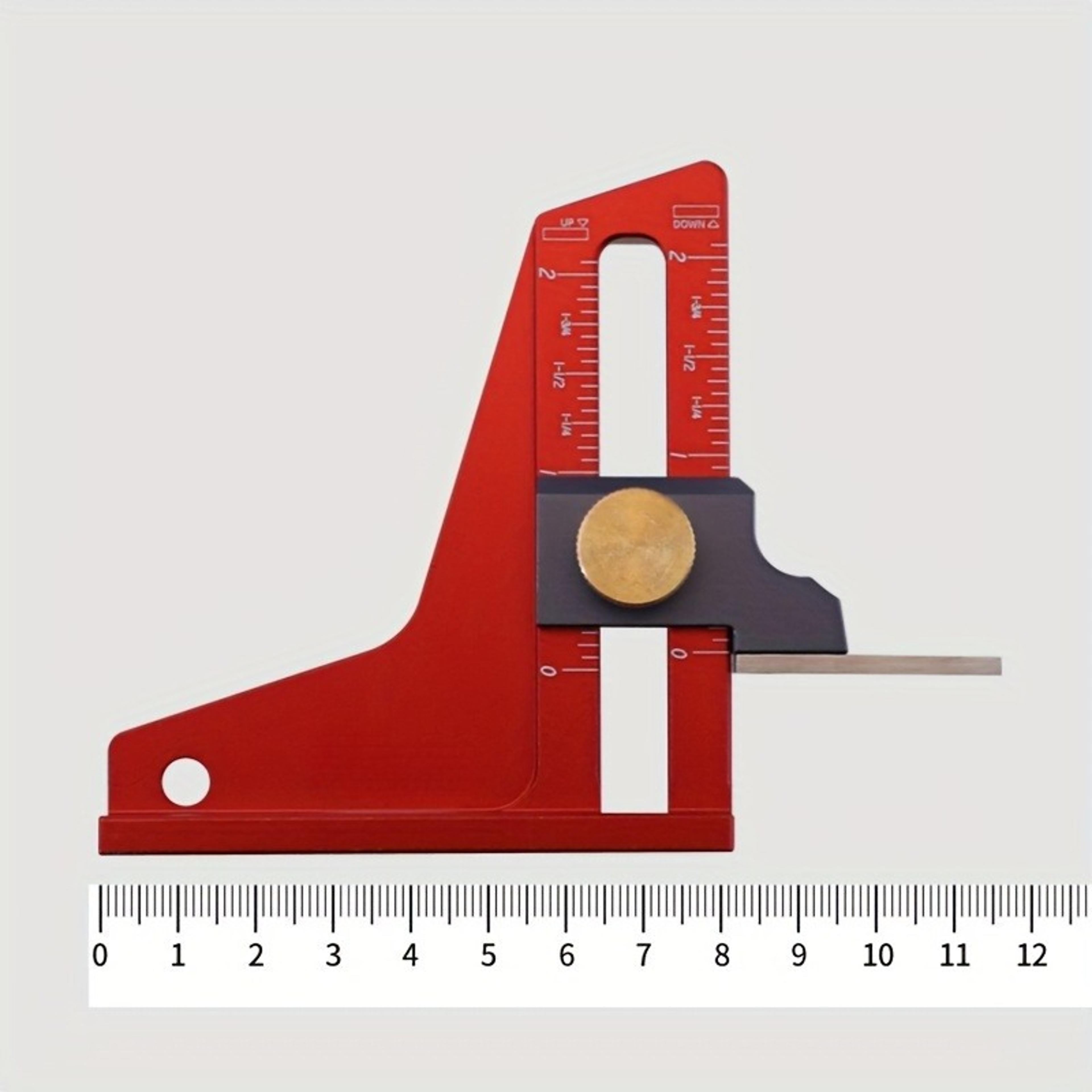 Precision Woodworking Height Gauge  Depth Measuring Tool For Table Saw And Router Setup 6