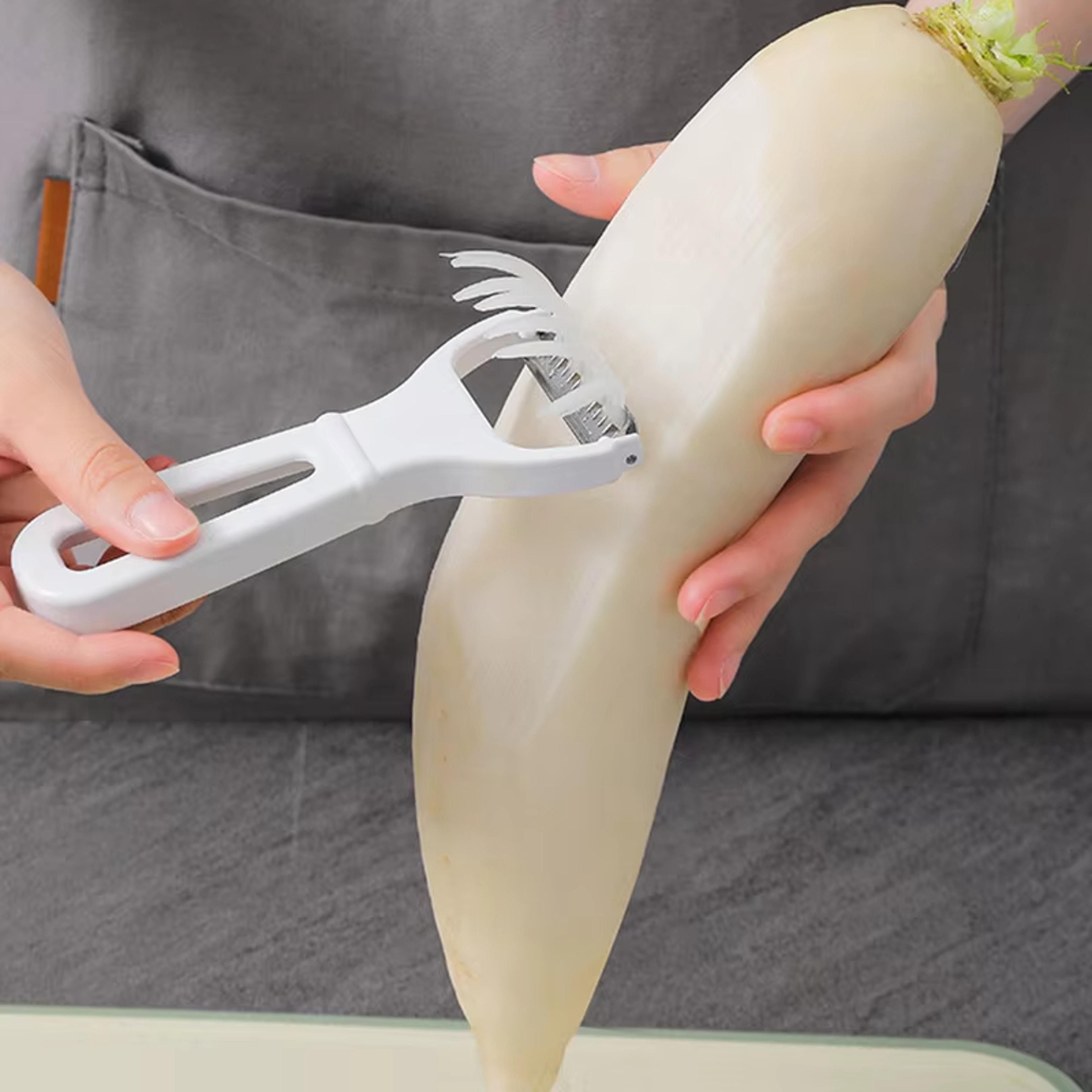 Premium Multi Function Manual Vegetable Grater  Julienne Peeler With Stainless Steel Slicer 2