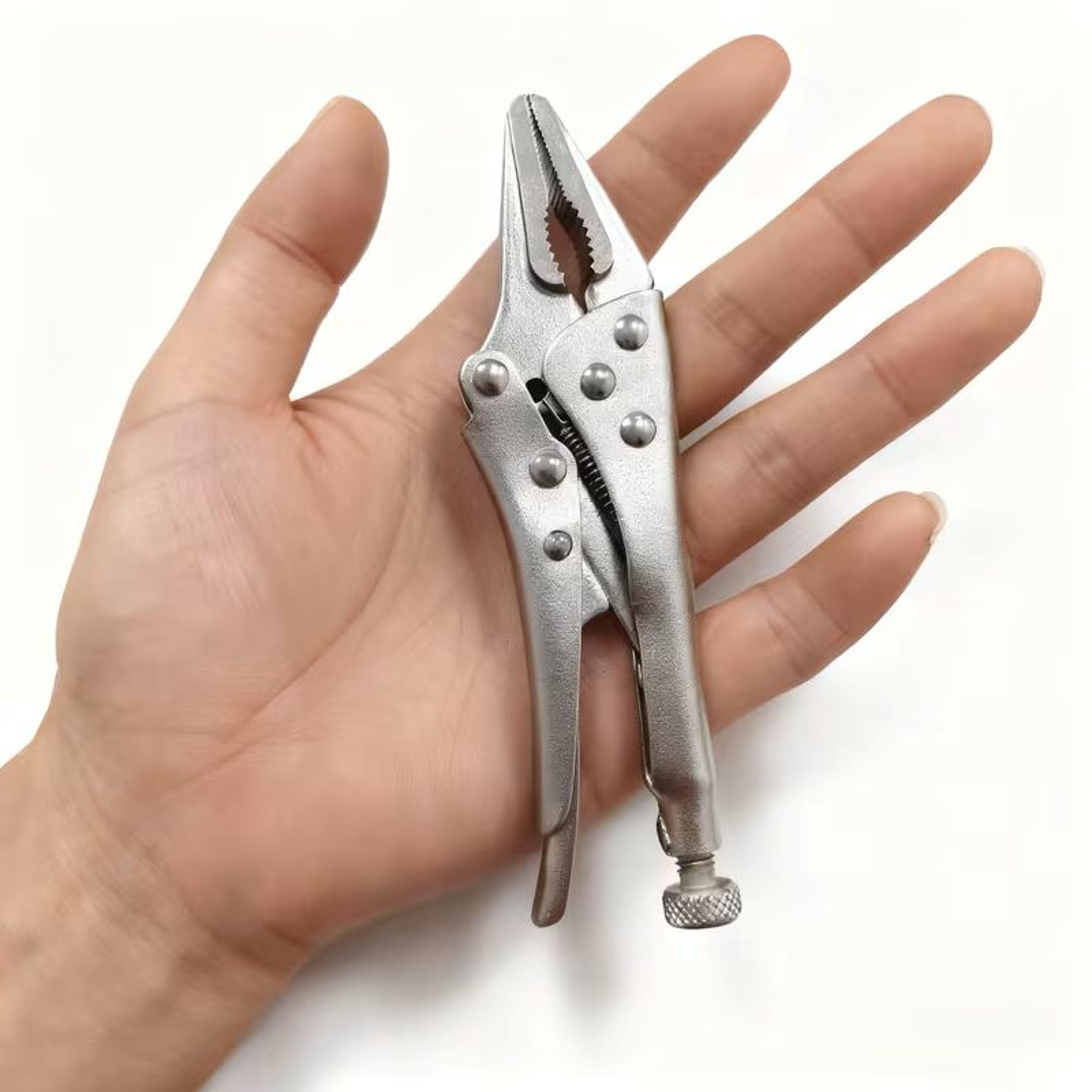 Precision Mini Needle Nose Pliers Compact Hand Tool With Non Slip Grip 2