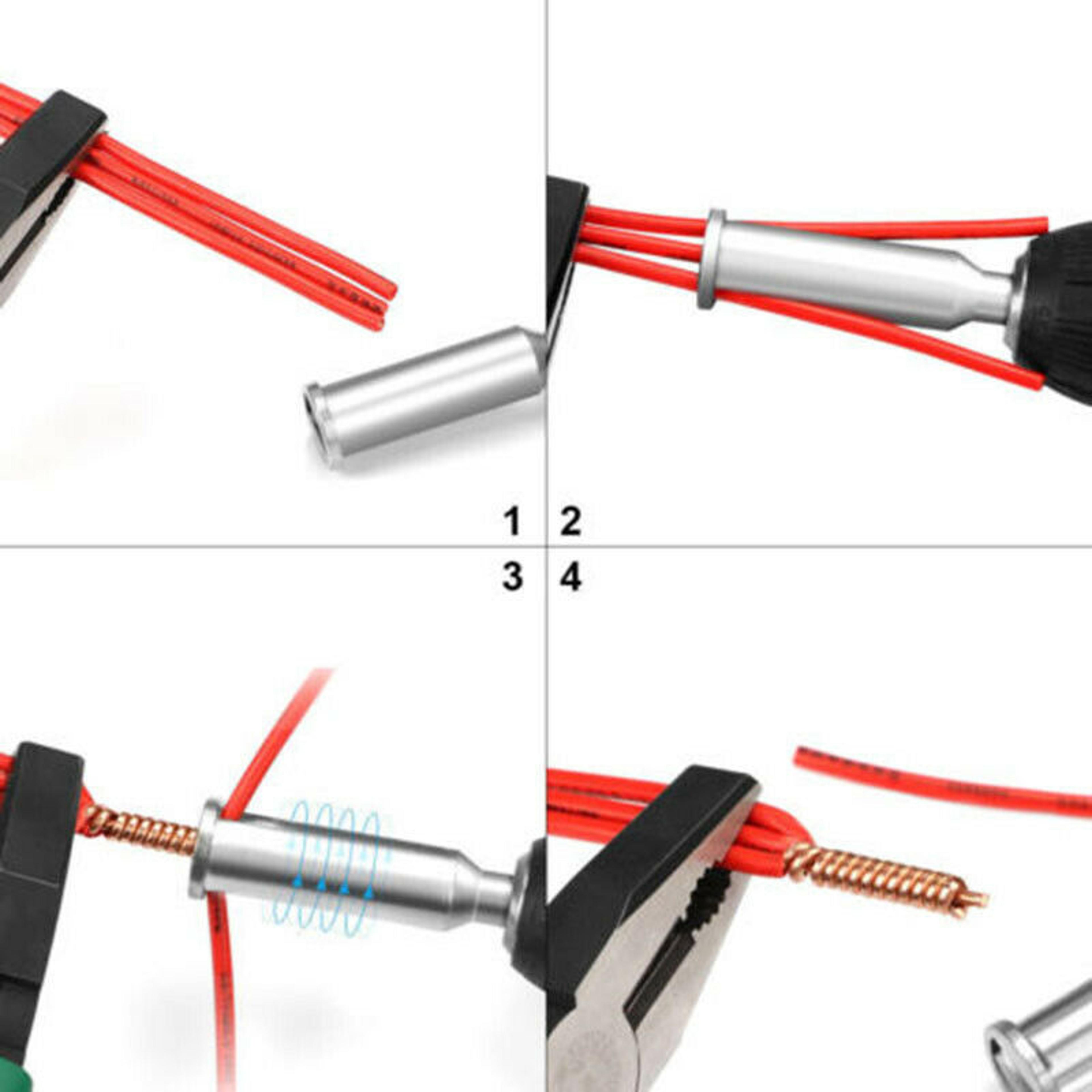 Universal Automatic Drill Powered Wire Twisting Tool  Cable Twister For Drill With Stripping Functi 2
