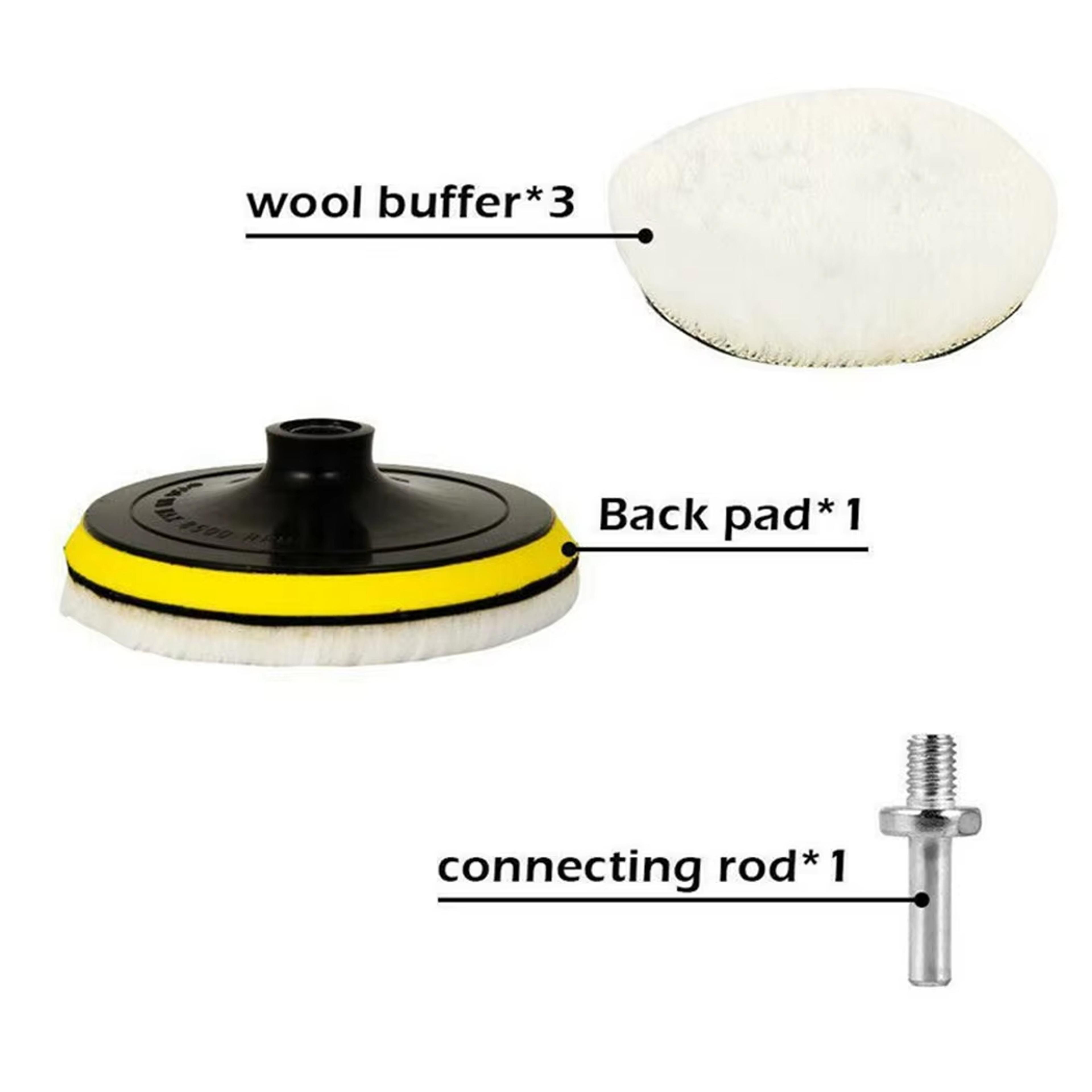Drill Polishing Pad Kit For Buffing Sanding  Surface Restoration 5