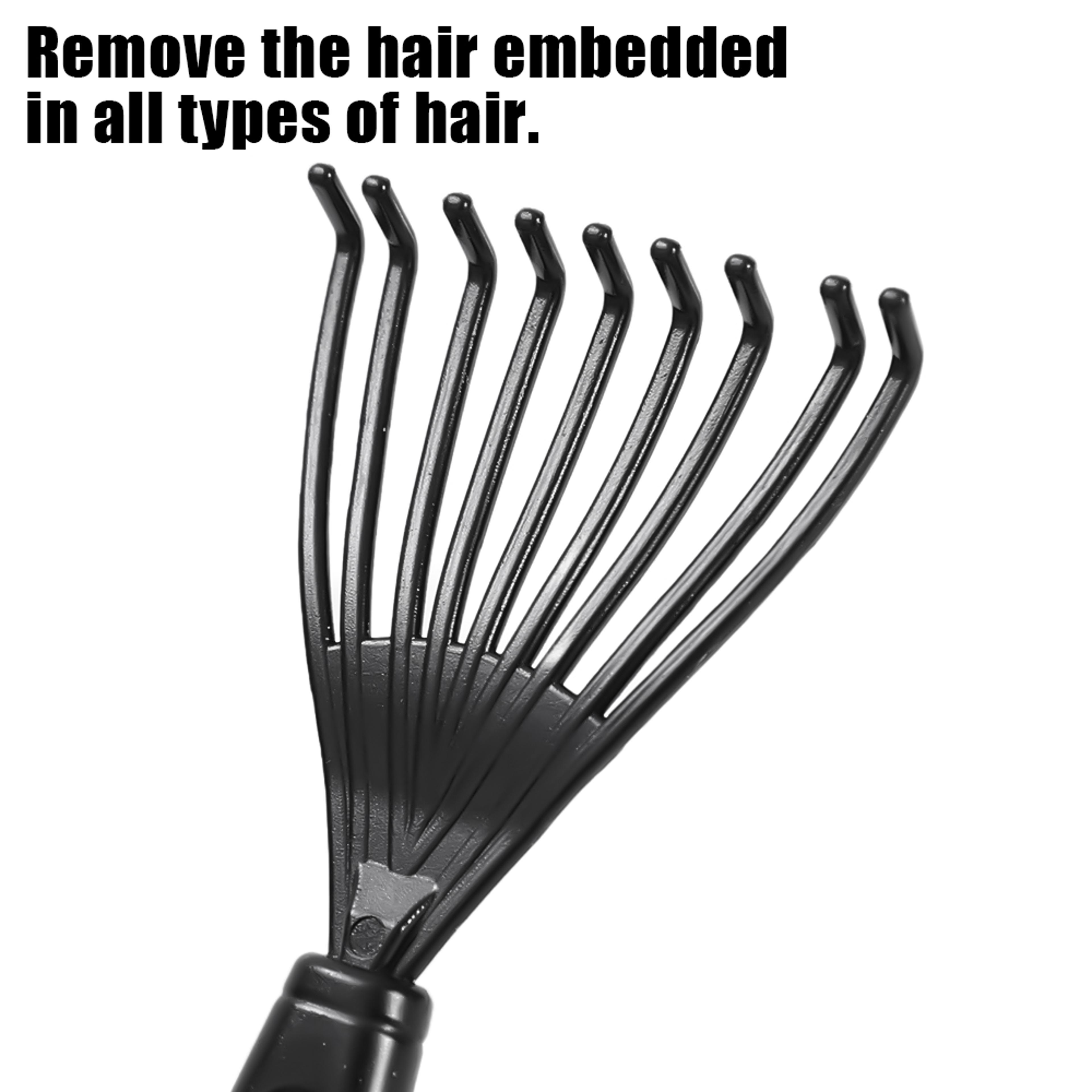 Compact Mini Comb Cleaner  Hair Remover Tool Efficient Brush Cleaning Tool 2
