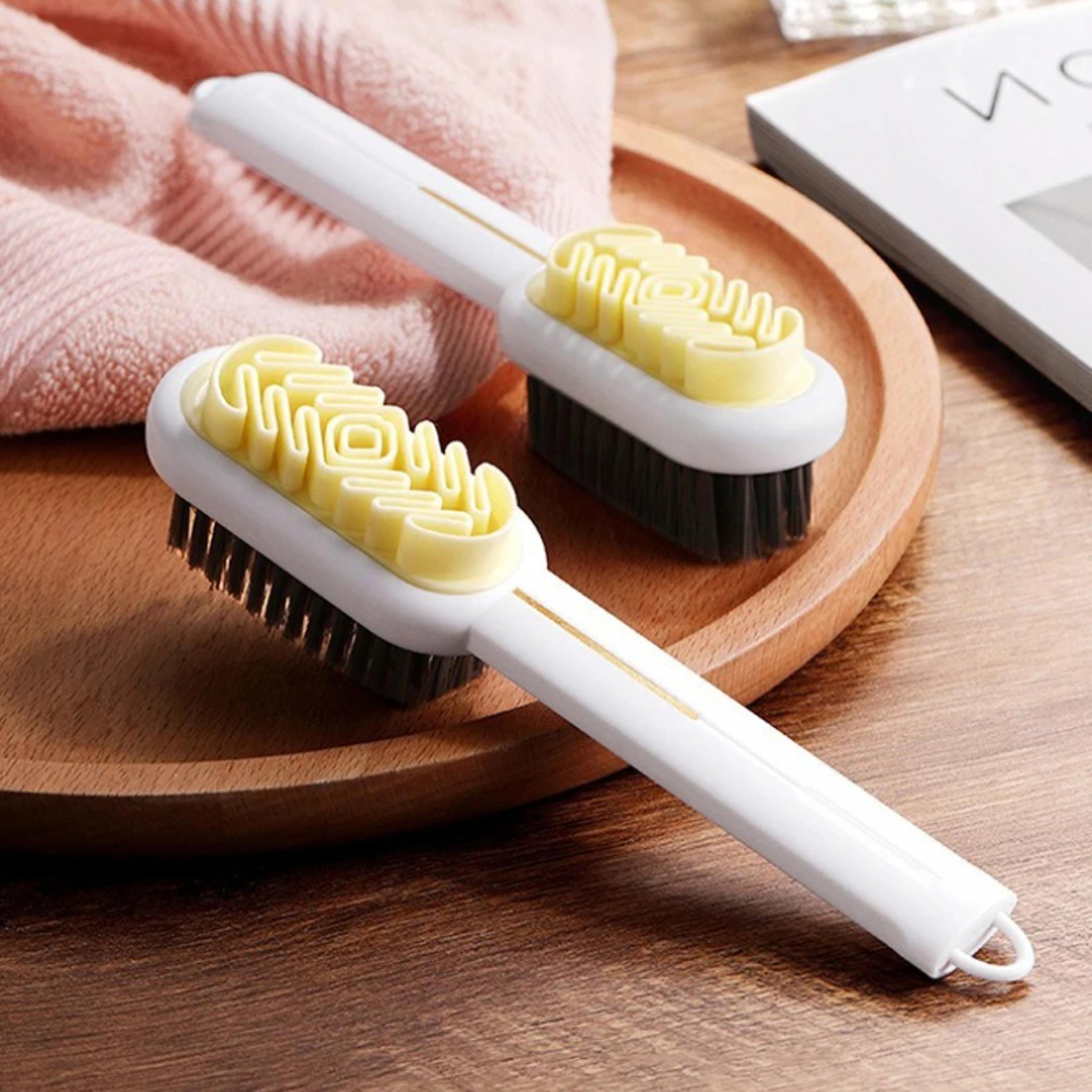 Dual Sided Shoe  Boot Cleaning Brush For Suede Nubuck  Leather 8