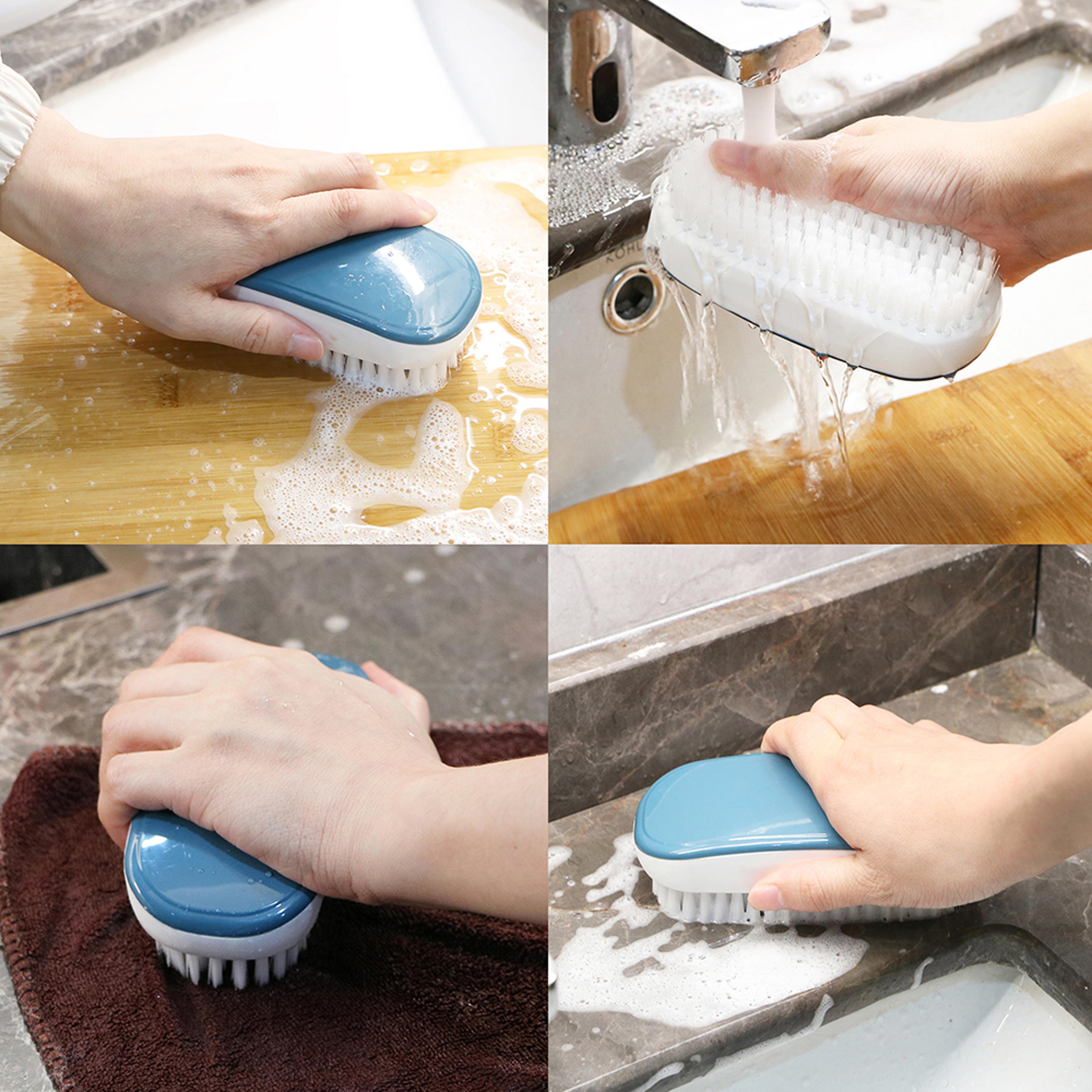 Multi Surface Stain Removal  Laundry Brush Hard Bristle Household Cleaning Brush For Clothes Shoes  3