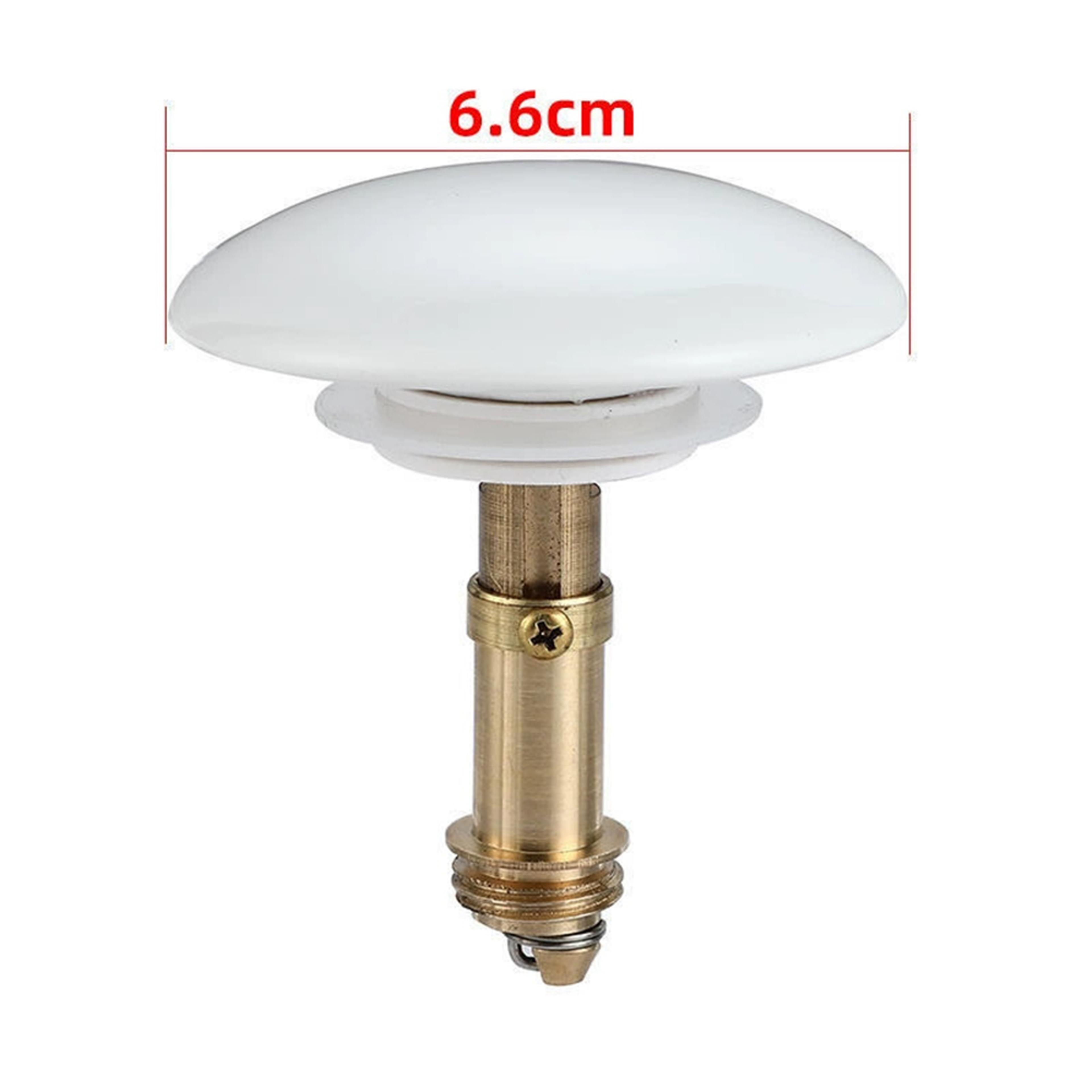 Universal Sink Drain Stopper ClickClack Pop Up Plug For Bathroom  Kitchen Basins 2