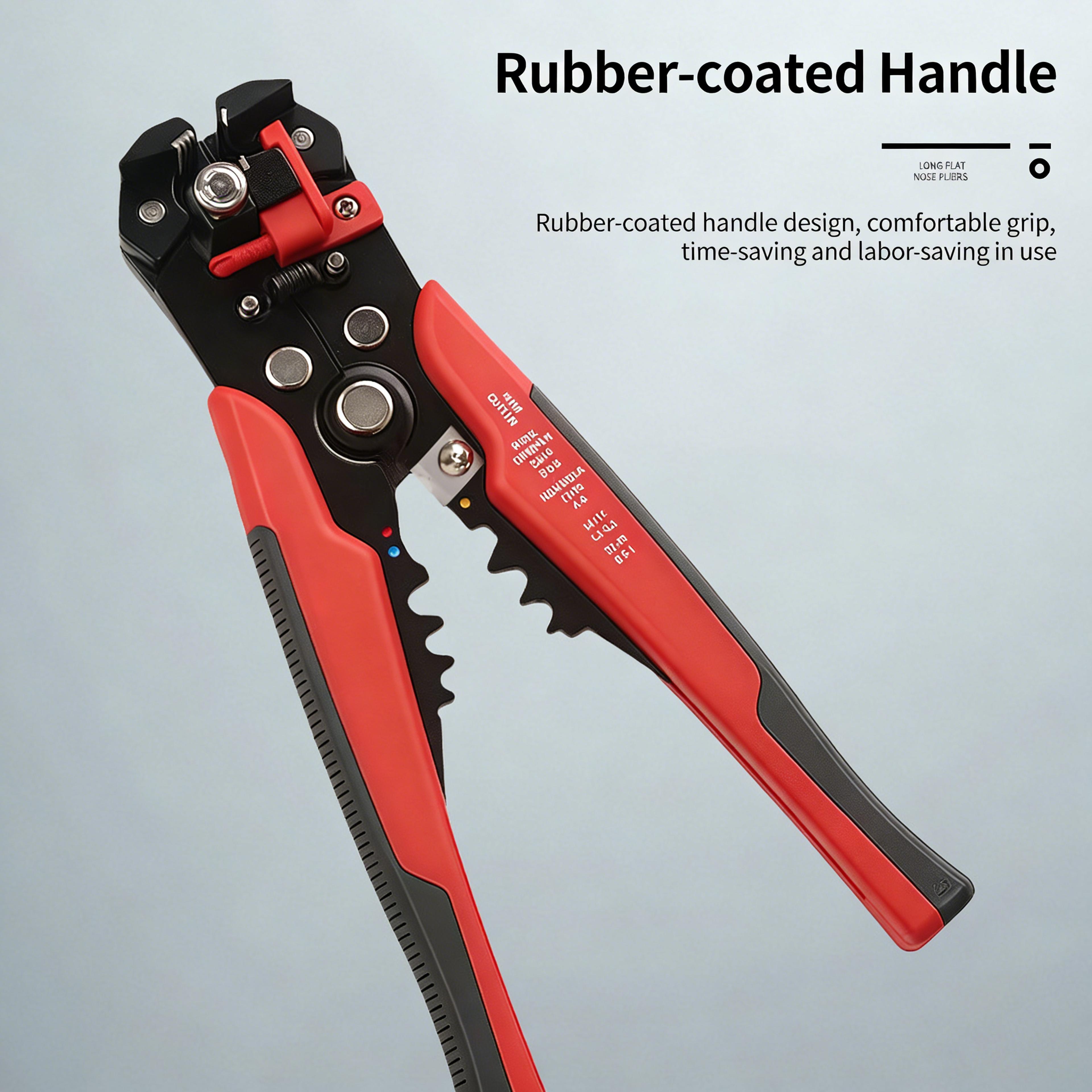 Professional Automatic Wire Stripper Tool  Electrician Cable Crimper Cutter Pliers 1