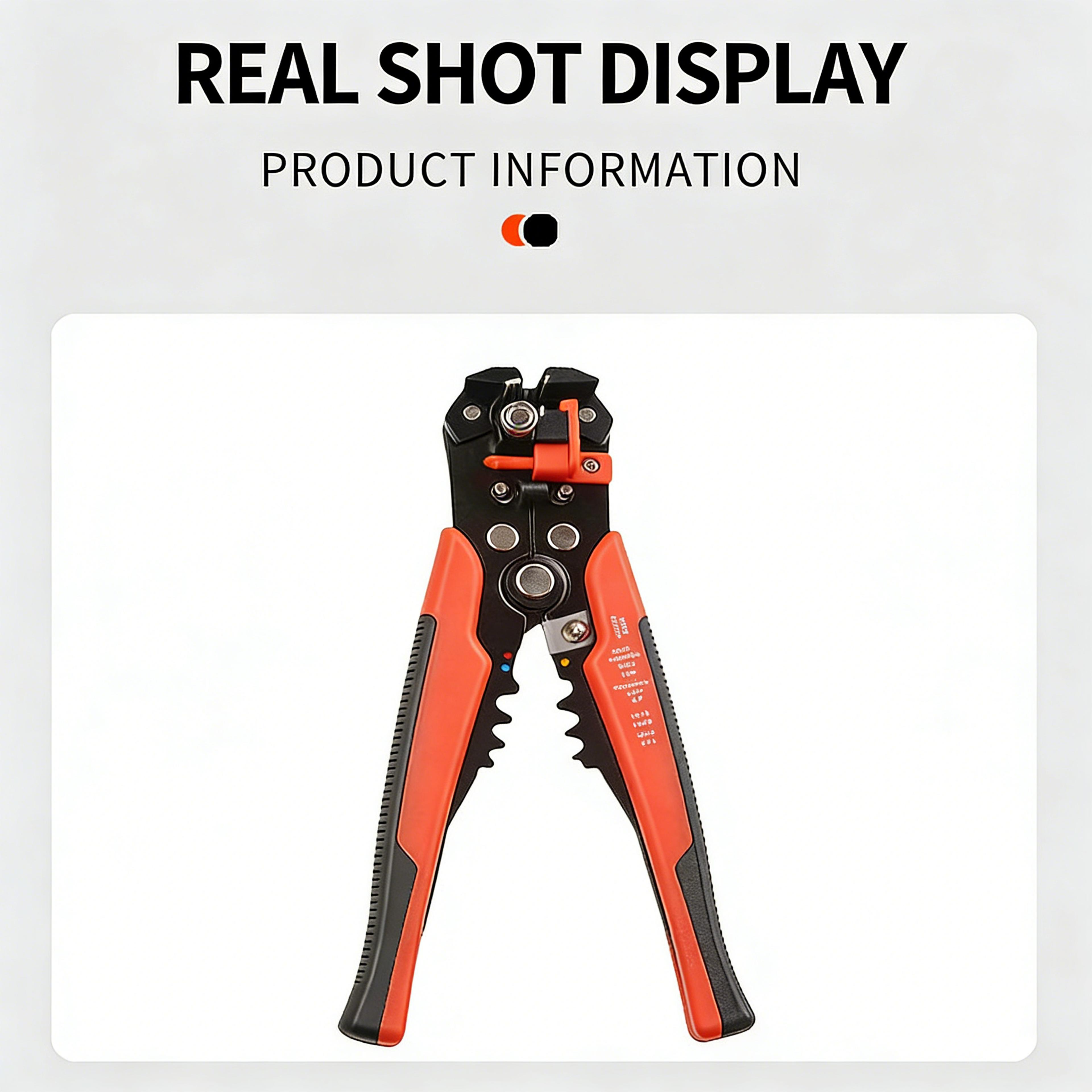 Professional Automatic Wire Stripper Tool  Electrician Cable Crimper Cutter Pliers 2