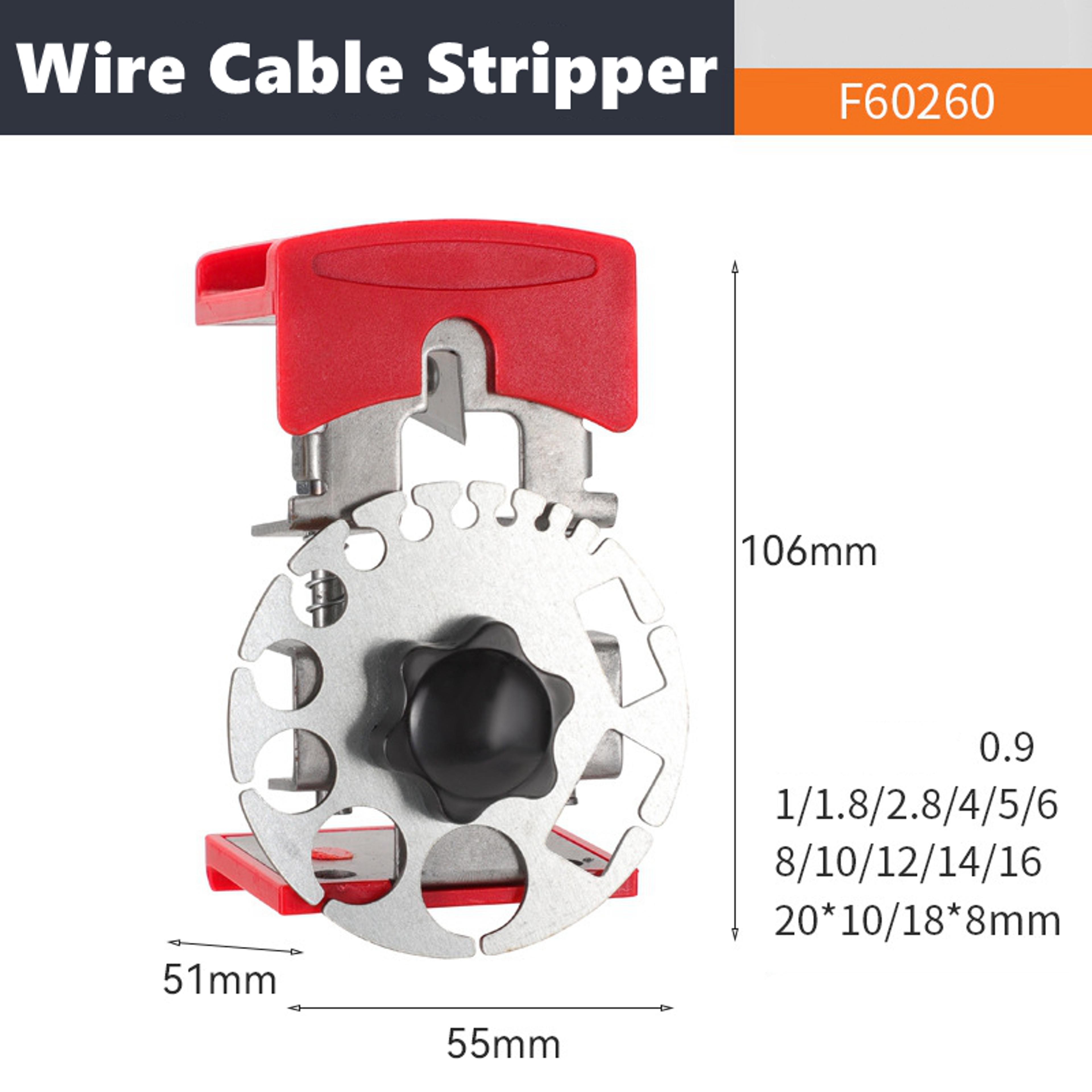 QuickStrip Pro Handheld Wire Stripping Tool For Fast Cable Cutting  Precision Wire Removal 3
