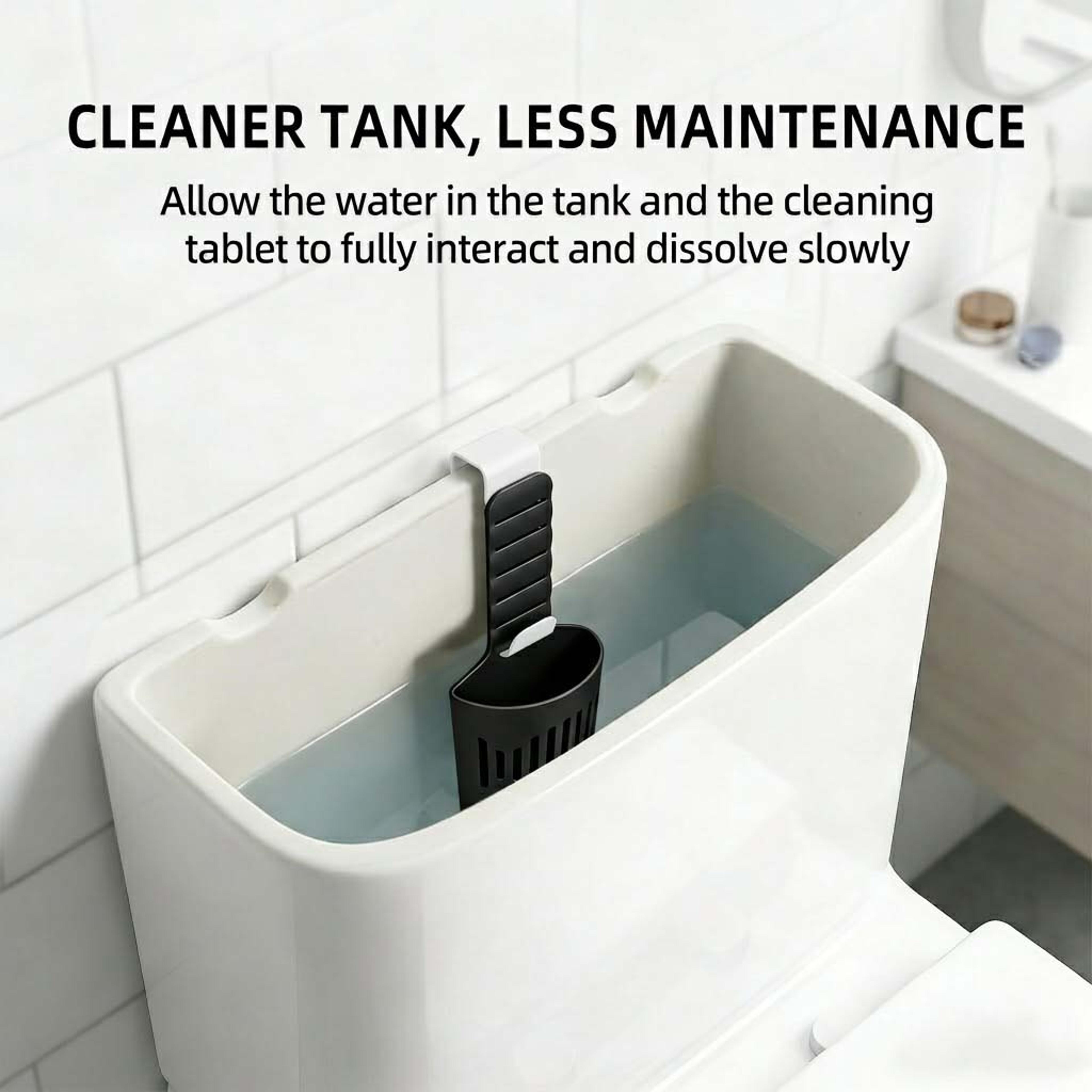 Premium Silicone Toilet Tank Cleaner Hanger Universal Silicone Toilet Tablet Holder  Toilet Bowl De 5