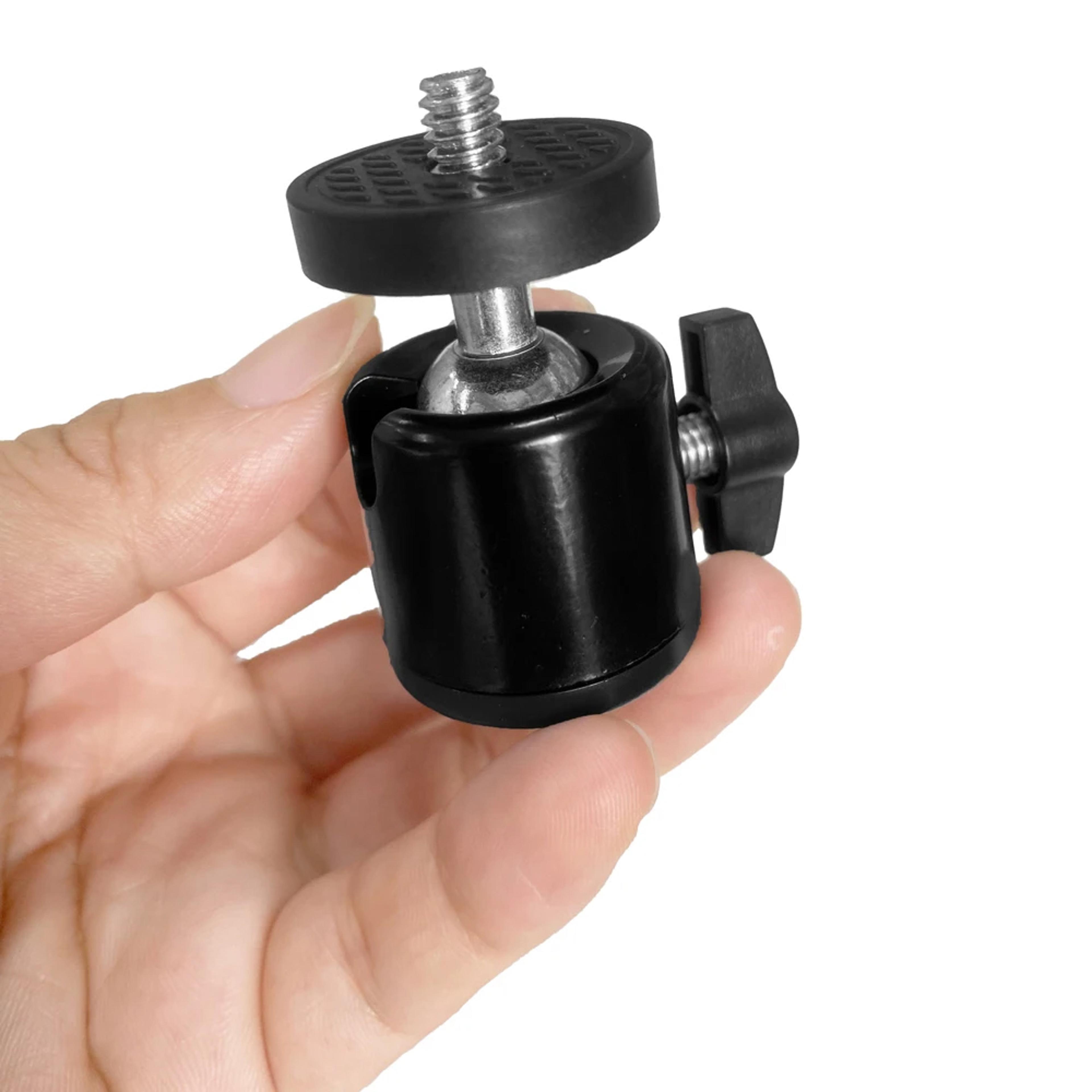 Rotatable Mini Ball Head Tripod Mount Adapter Universal DSLR  Phone Accessory 4