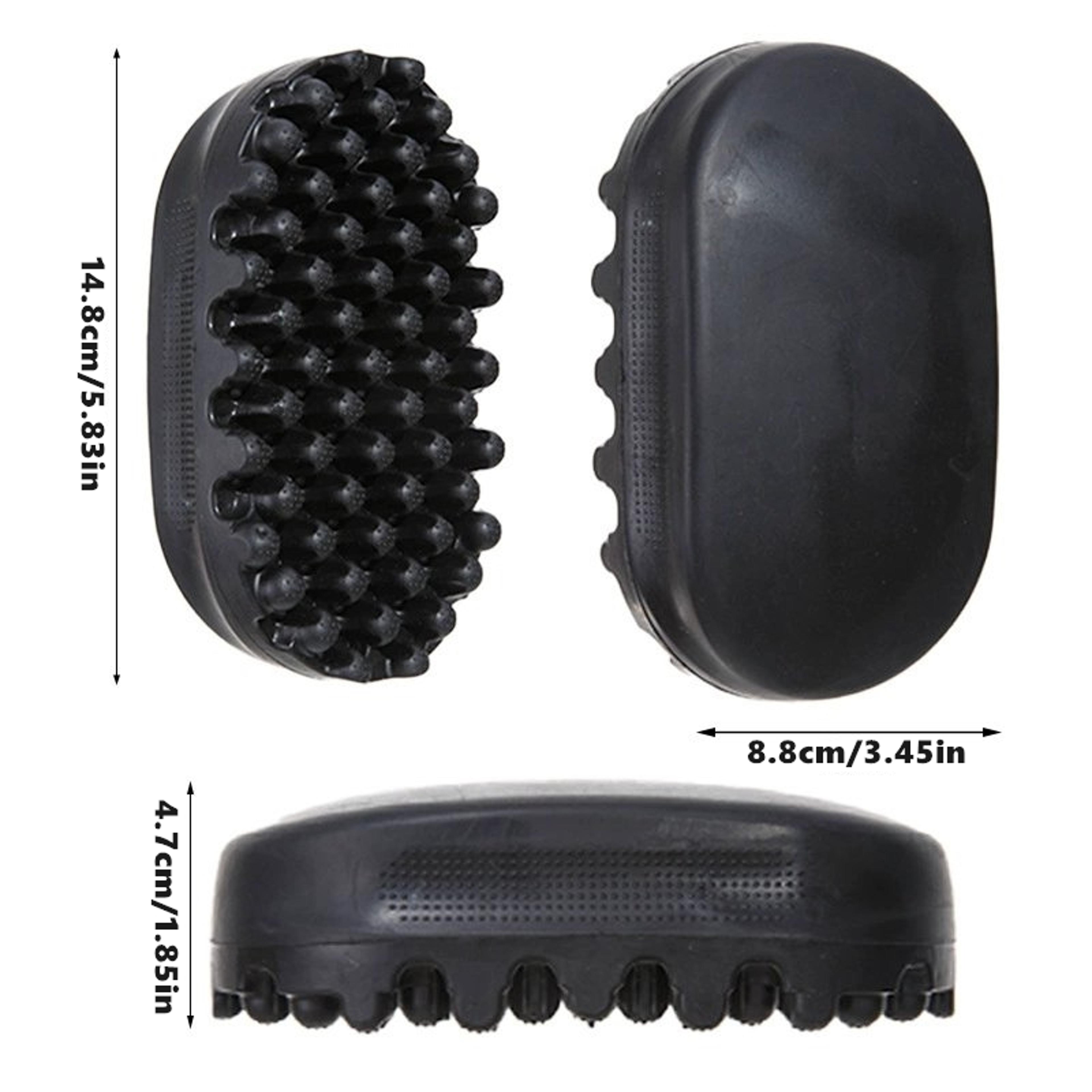 Silicone Hair Sponge Brush For Defined Curls Coils  Twist Styling 3