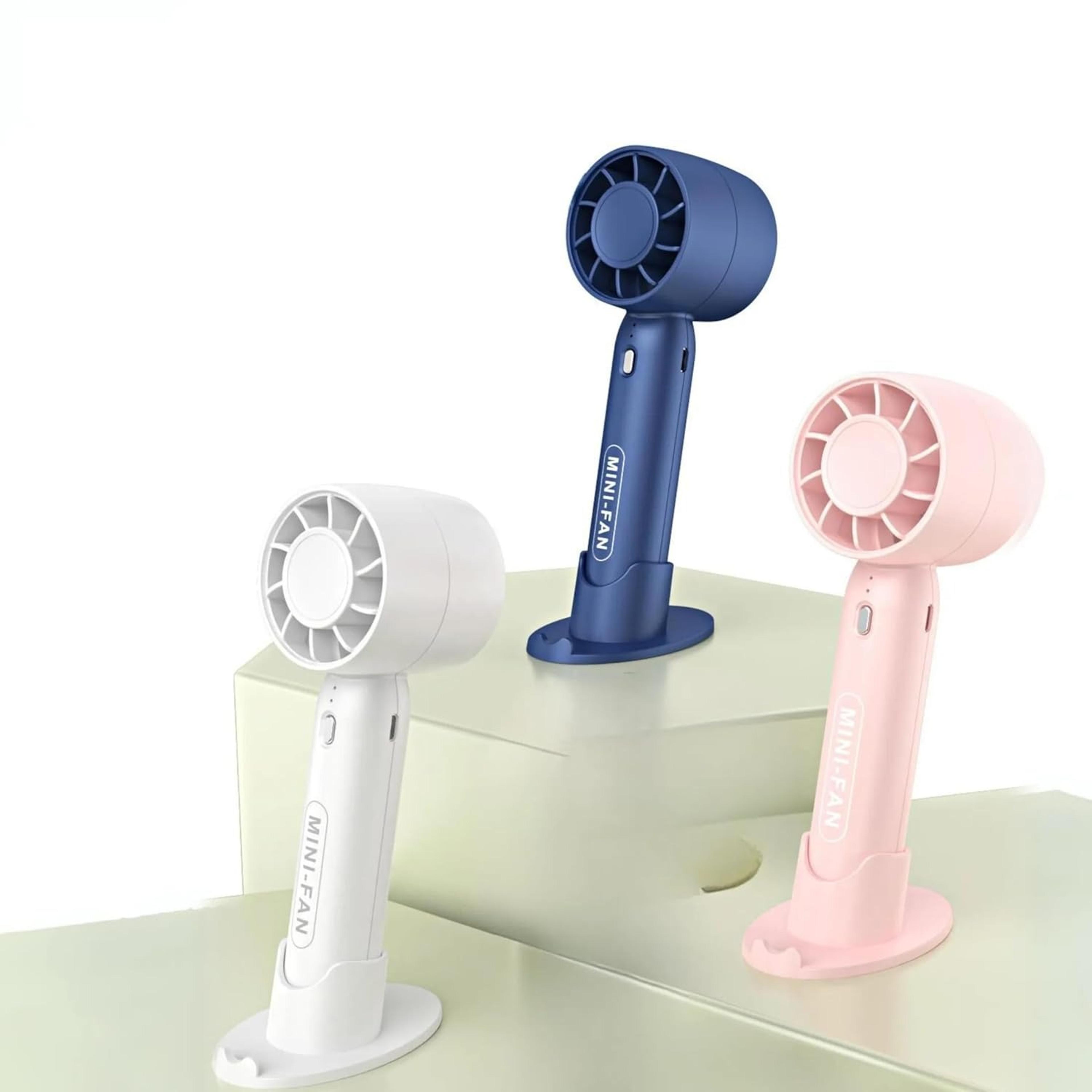 Arctic Breeze Portable Handheld Fan USB Rechargeable Mini Cooling Fan For Travel Office  Home 6