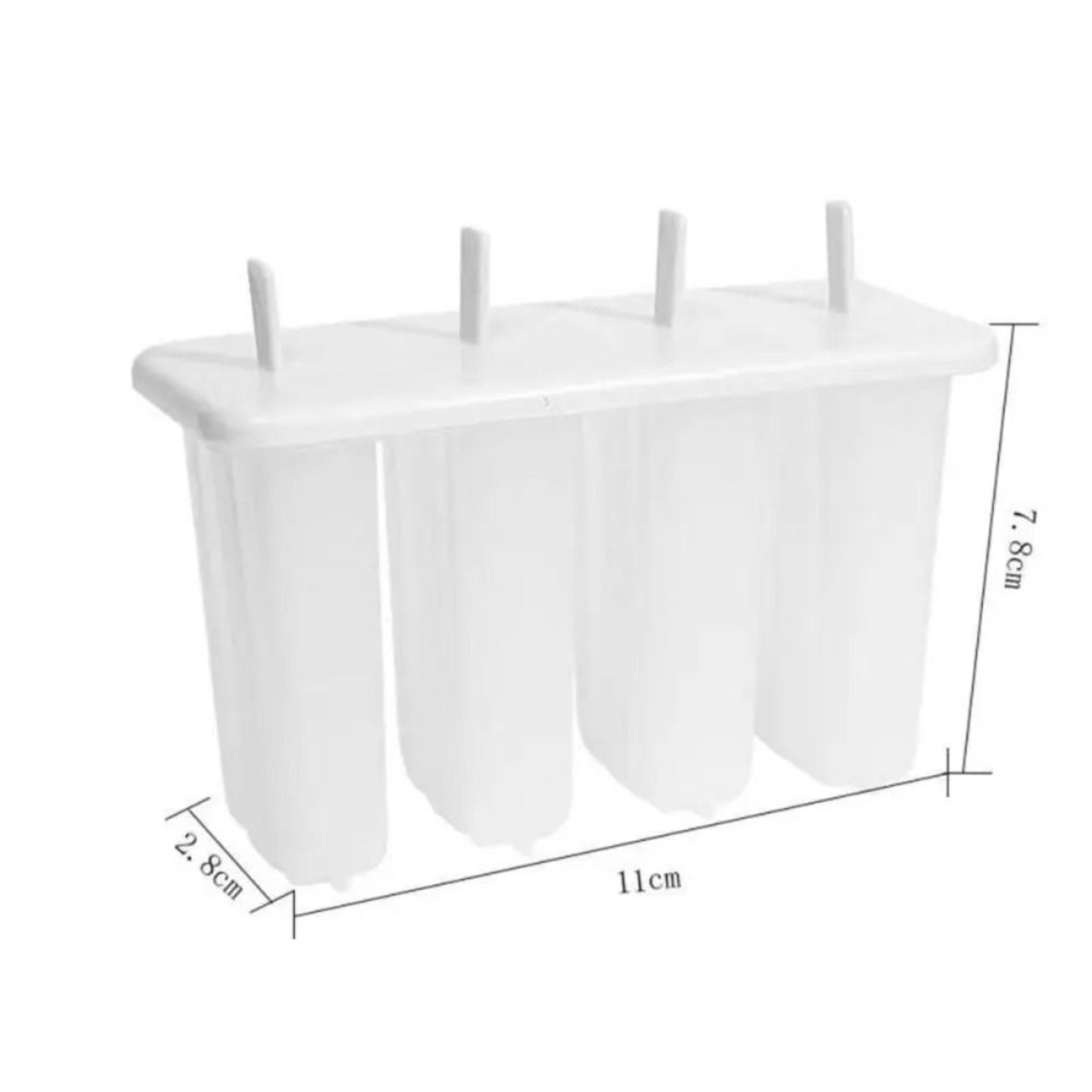 Popsicle Mold With Lid Reusable Ice Cream Mold Maker 4