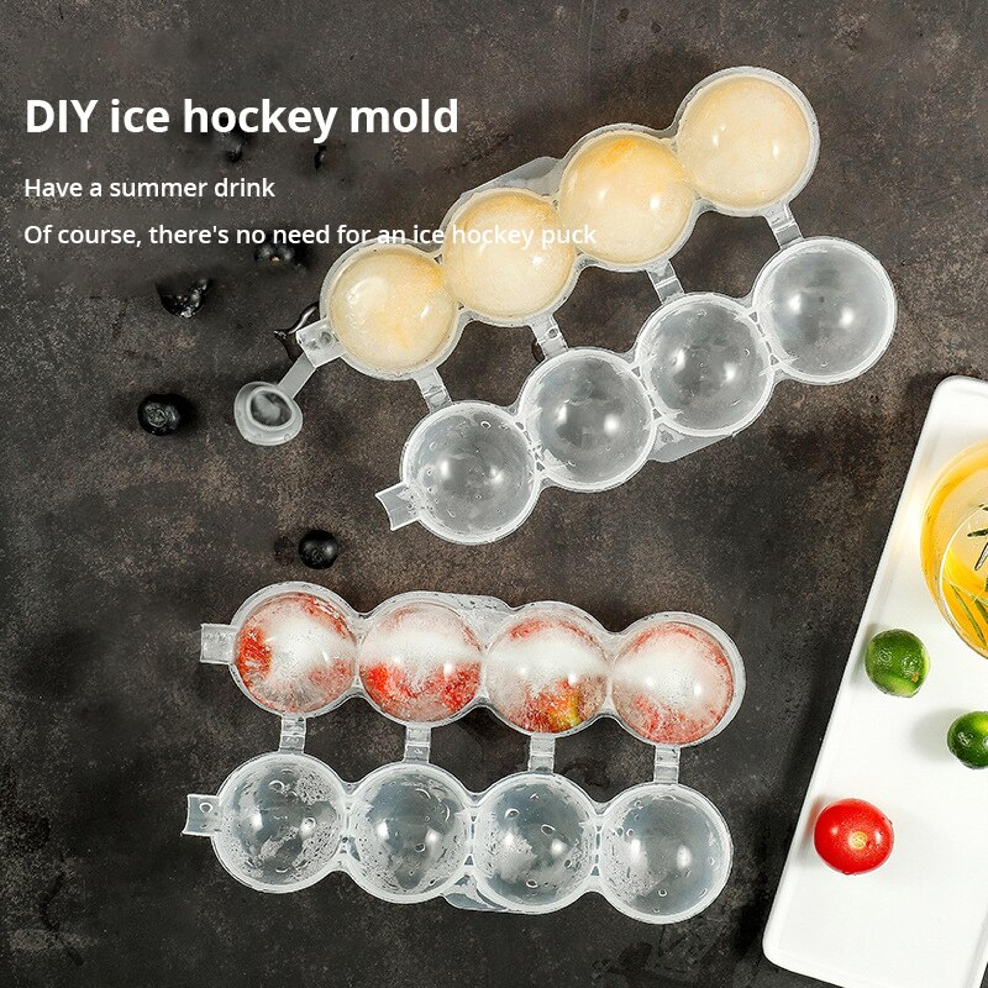 Crystal Clear Cavity Ice Cube Mold For Ice Balls Popsicles  Frozen Treats 1