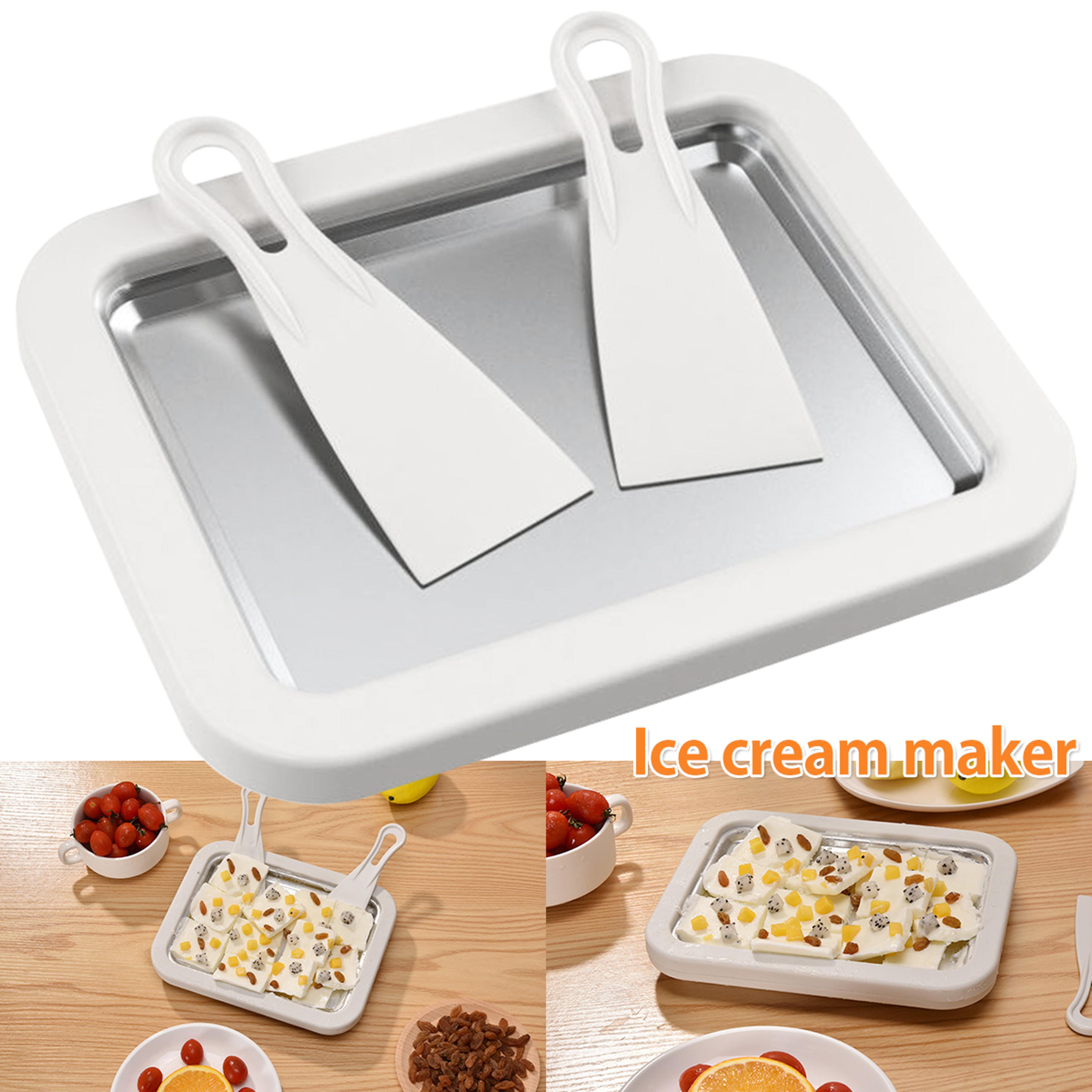Arctic Roll Pro Instant Rolled Ice Cream Maker With Cold Freeze Plate  Scrapers 1