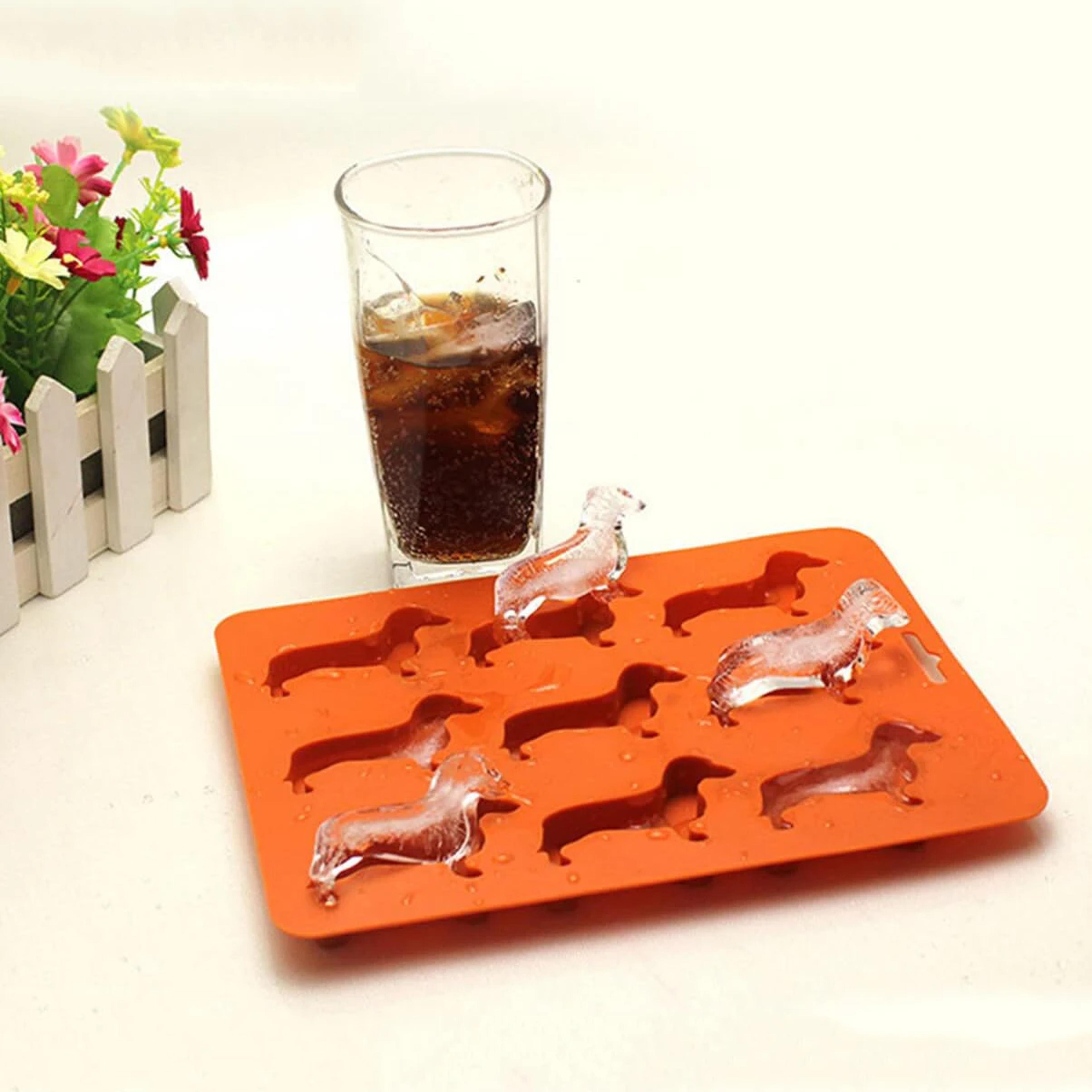 Dog Silicone Mold For Chocolate Ice Cubes  Creative Baking 0