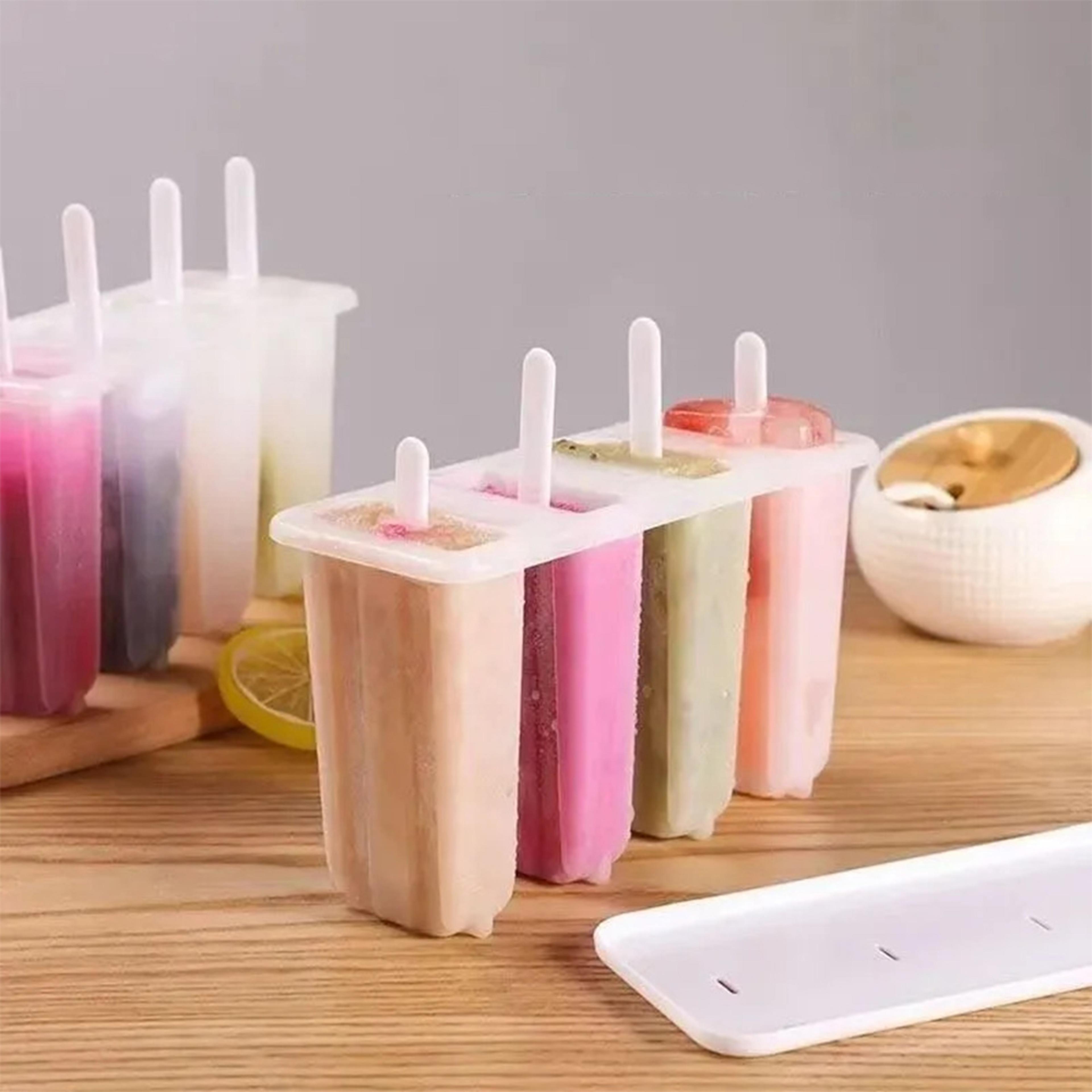 DIY Popsicle Mold Set For Homemade Frozen Treats  Fresh Fruit Ice Pops 3