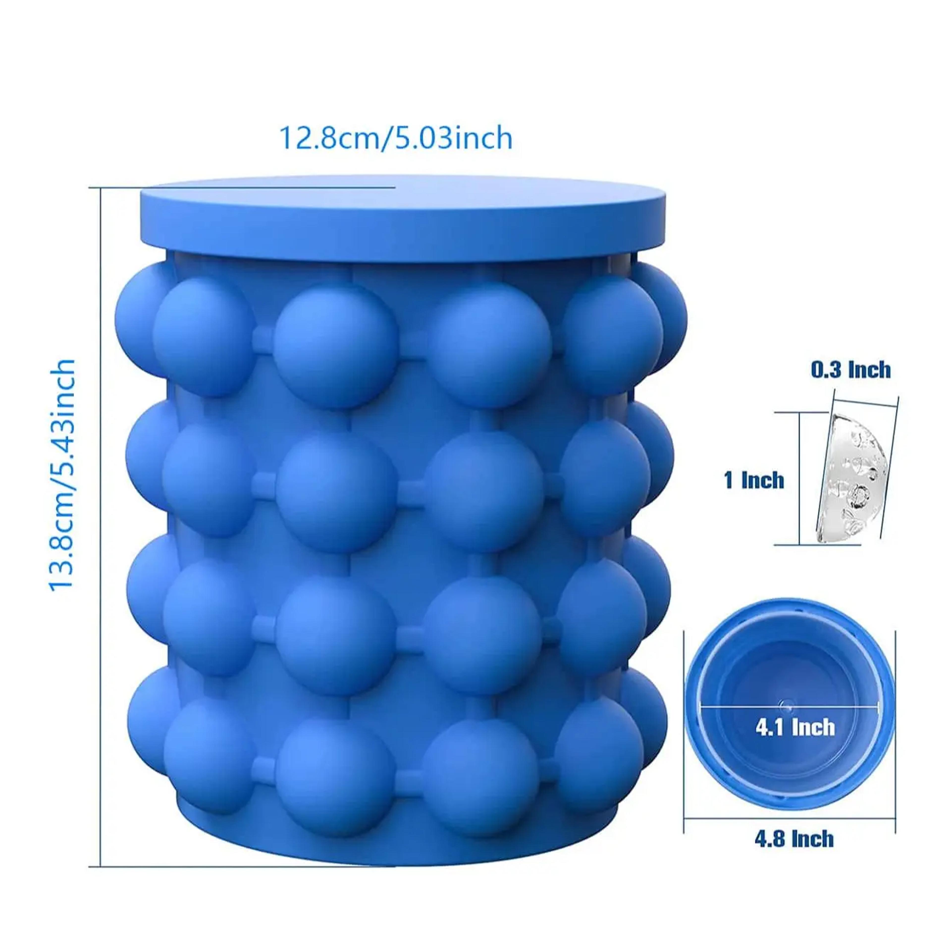 Arctic Chill Silicone Ice Cube Maker Bucket For Whiskey Cocktails  Wine 3
