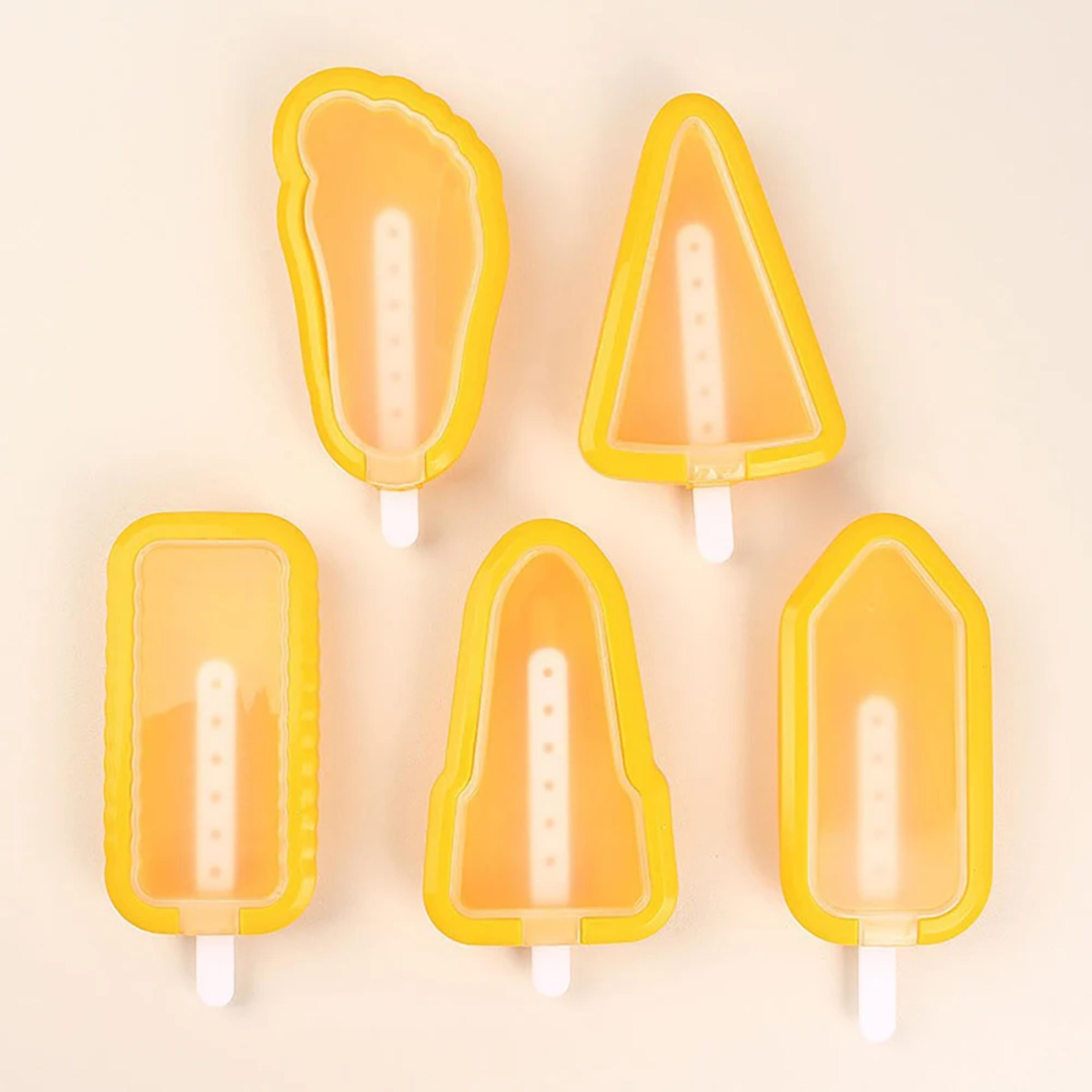 Silicone Ice Cream Mold Set Shape Popsicle Molds For Homemade Frozen Treats 1