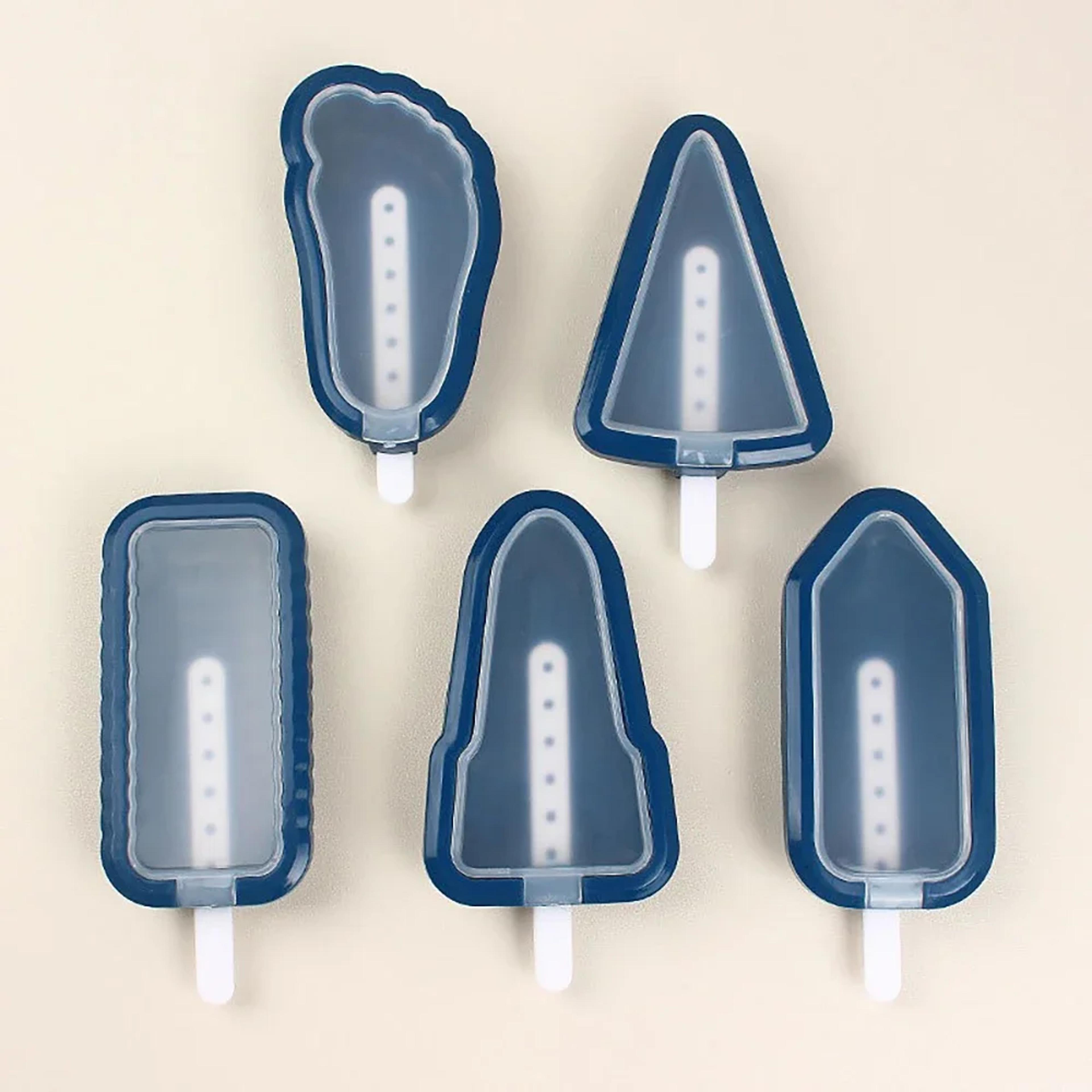 Silicone Ice Cream Mold Set Shape Popsicle Molds For Homemade Frozen Treats 3