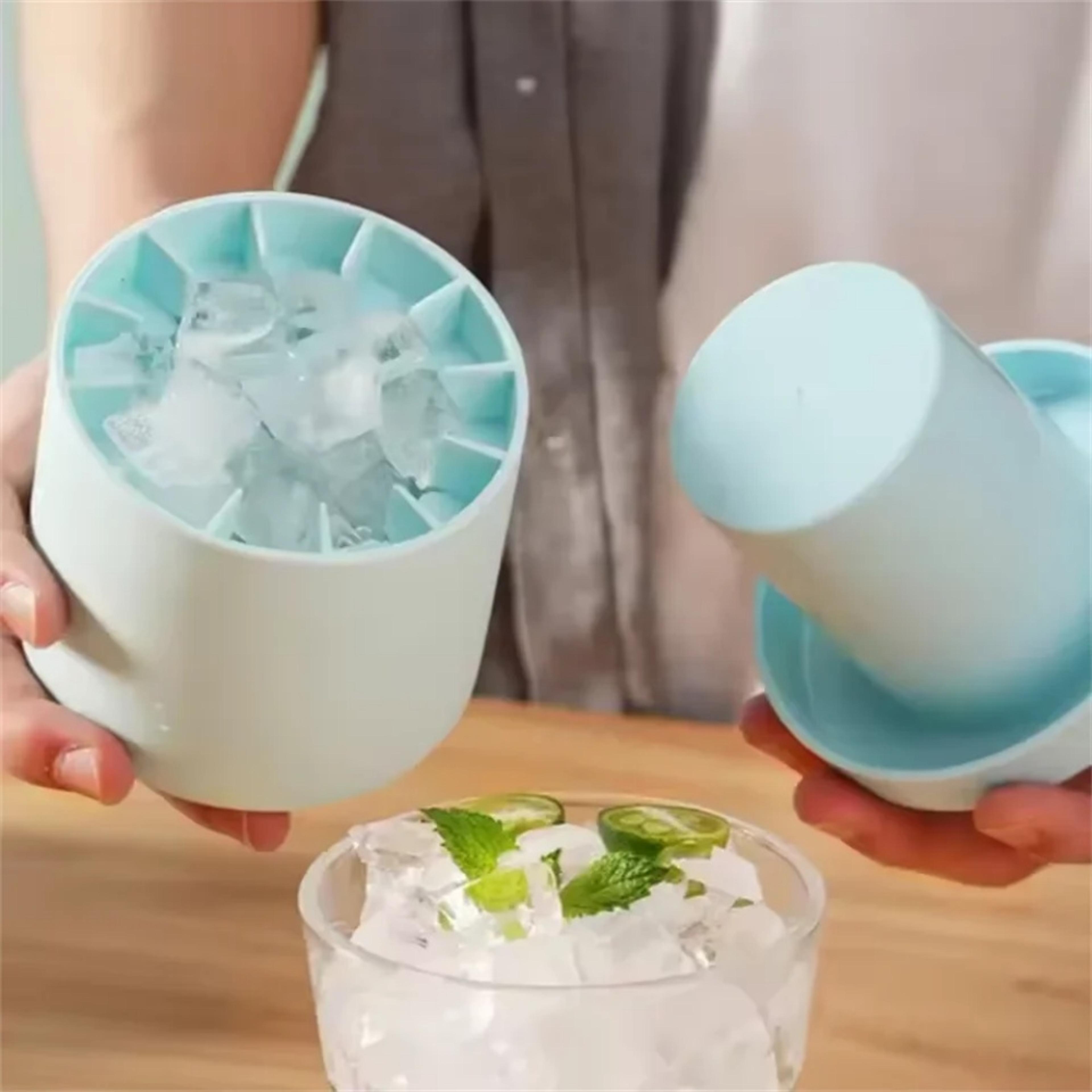 Mini Silicone Ice Cube Tray Food Grade Easy Release Ice Mold 0