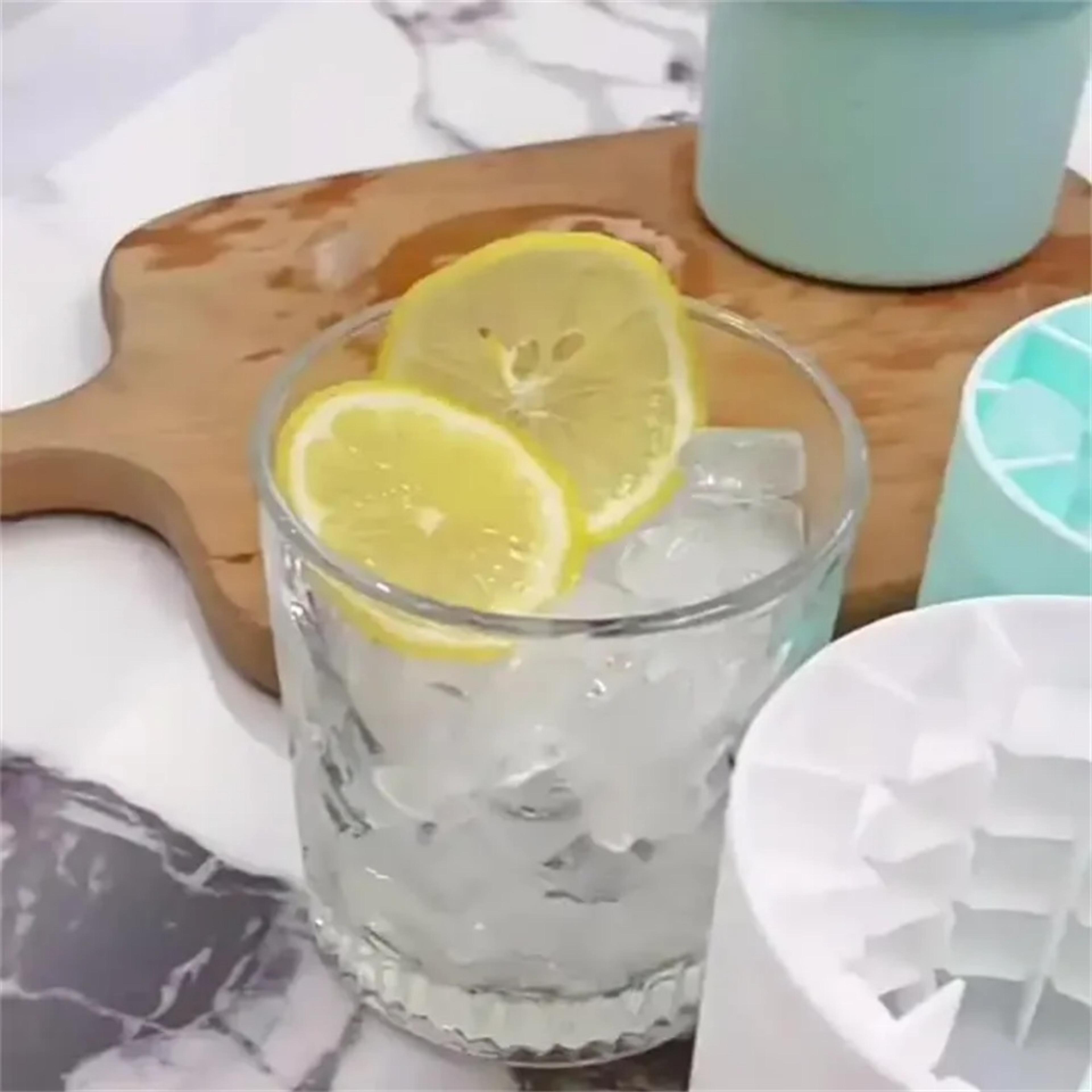 Mini Silicone Ice Cube Tray Food Grade Easy Release Ice Mold 6