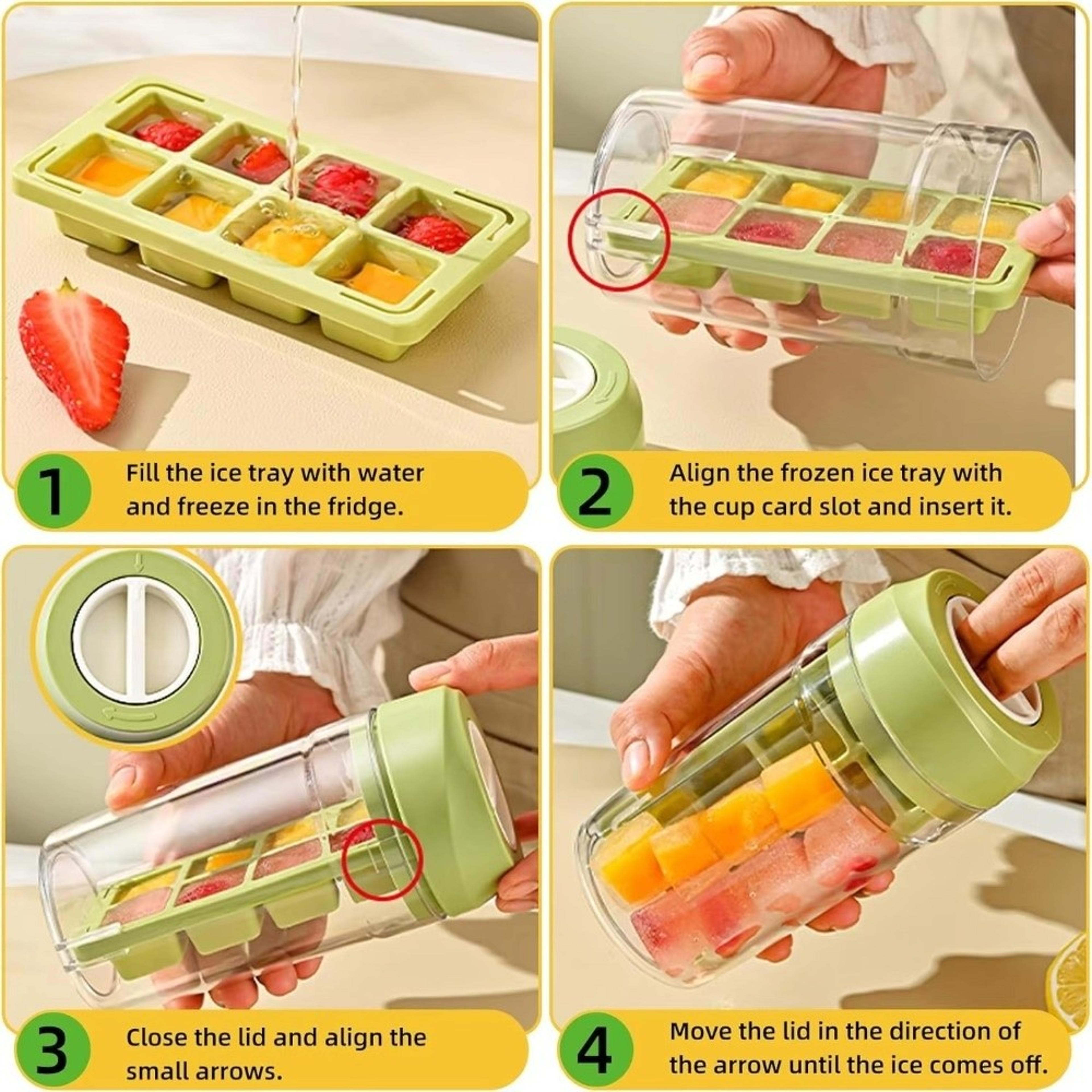 Ice Twist Pro Large Capacity Ice Cube Maker Cup 4