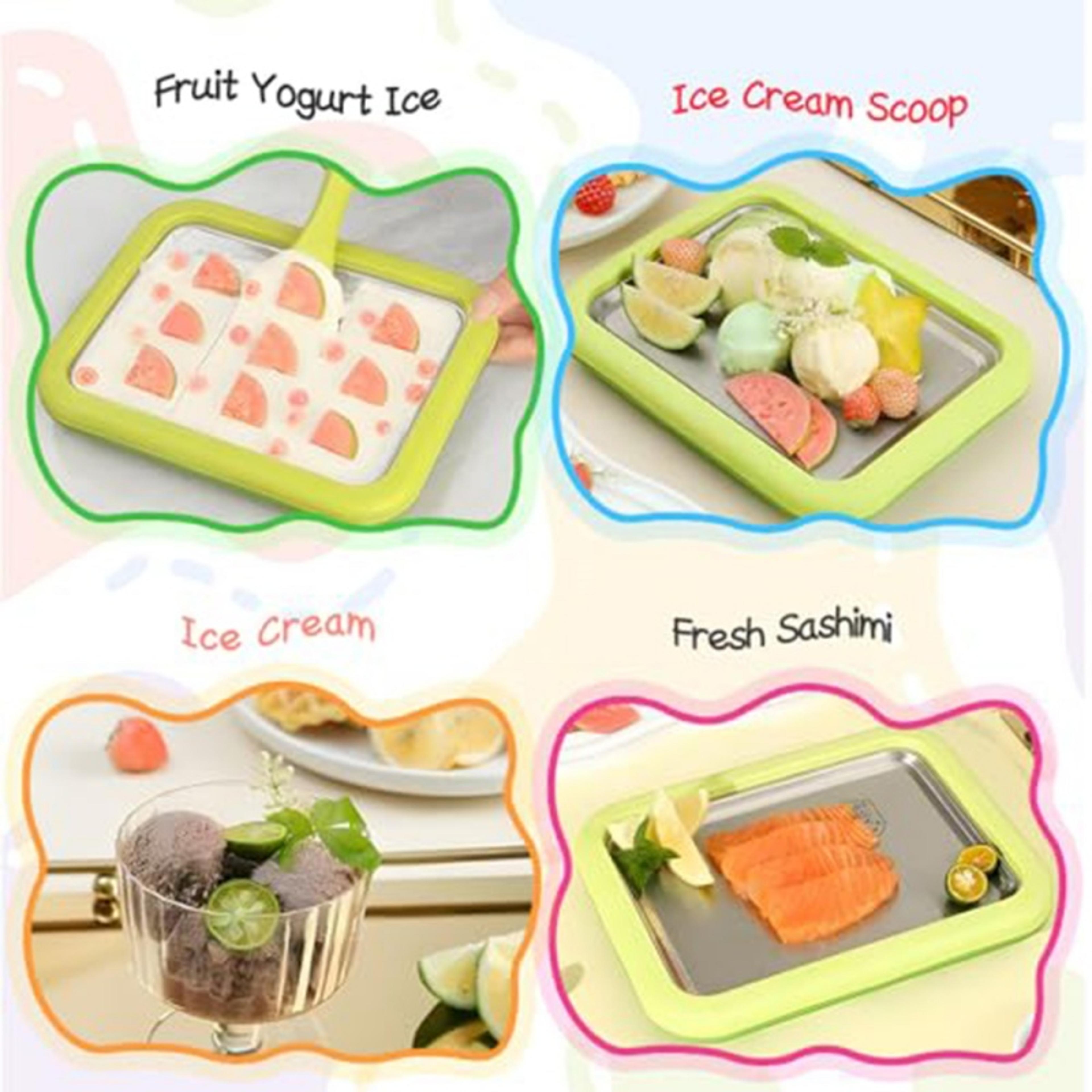 Arctic Roll Pro Instant Rolled Ice Cream Maker  Frozen Yogurt Maker Kit 5