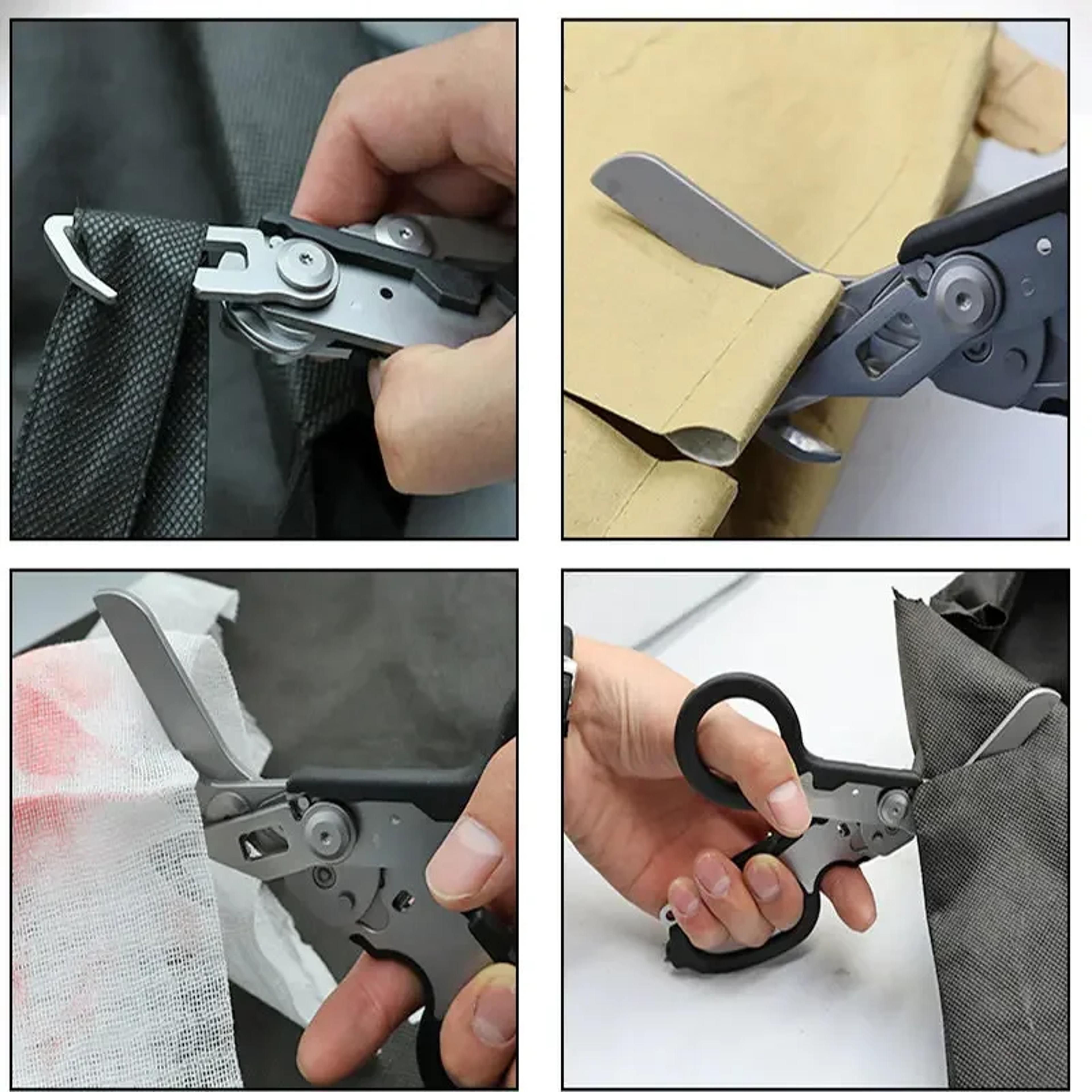 Raptor Folding EMT Trauma Shears Tactical Rescue Scissors EDC Survival First Aid Tool 2