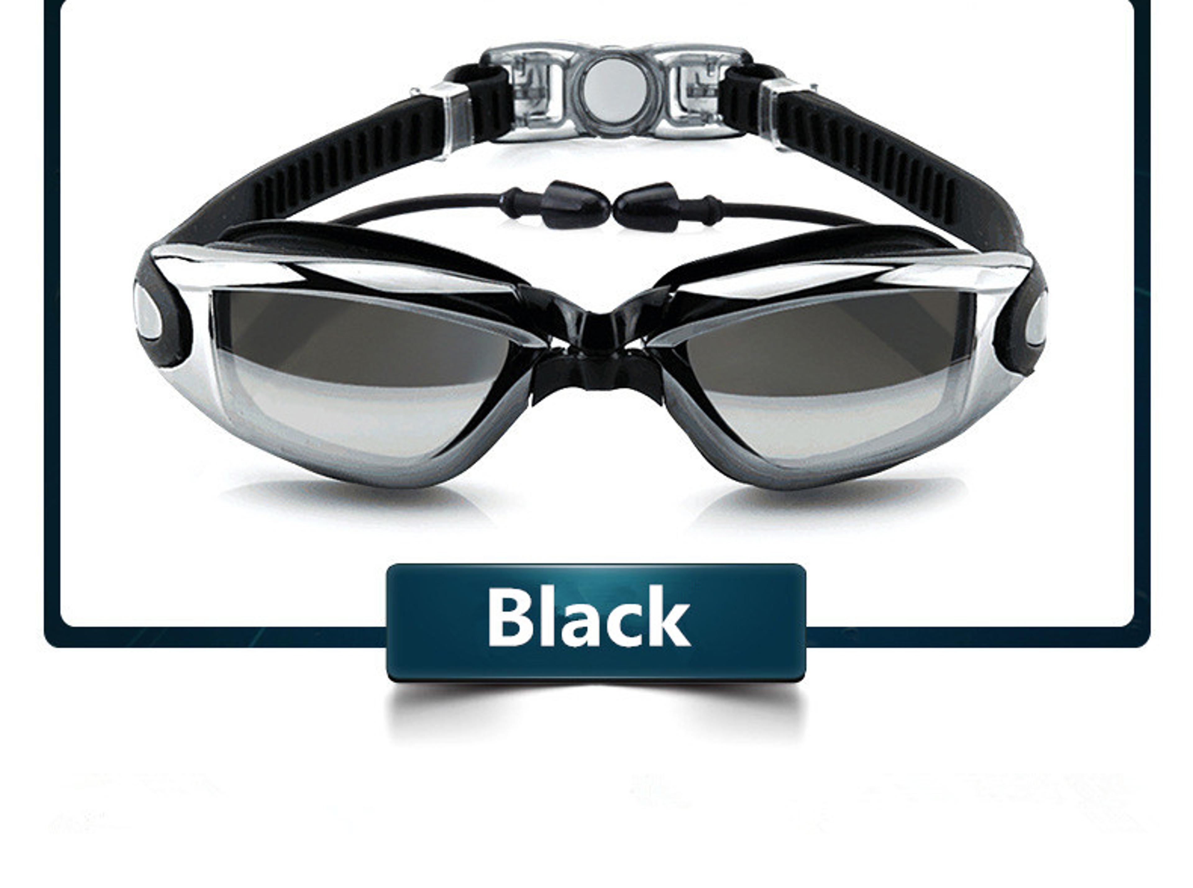 Professional AntiFog Swimming Goggles Waterproof Silicone Adult Swim Glasses 1