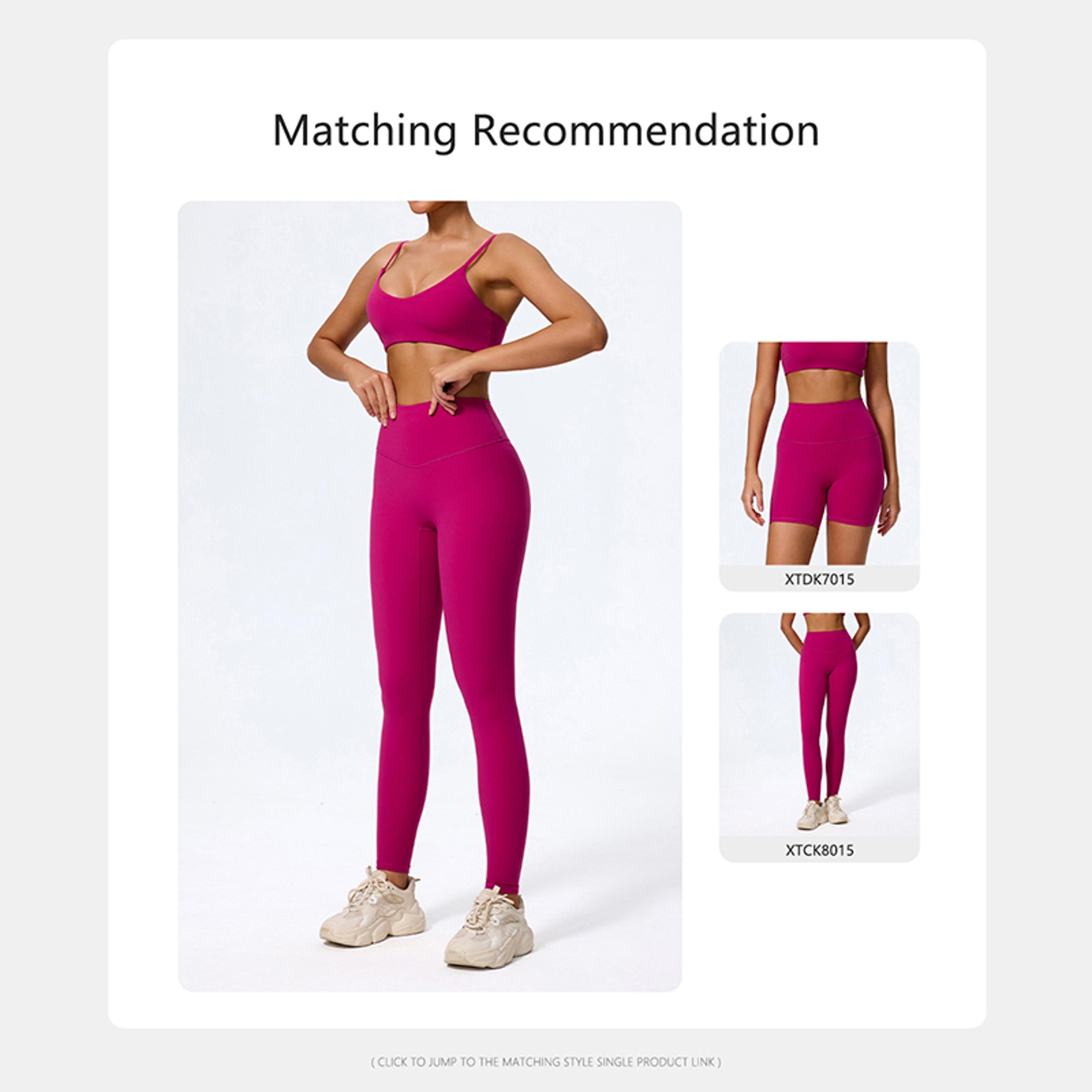 Quick Dry PushUp Sports Bra For Women Breathable Yoga  Running Workout Top 8