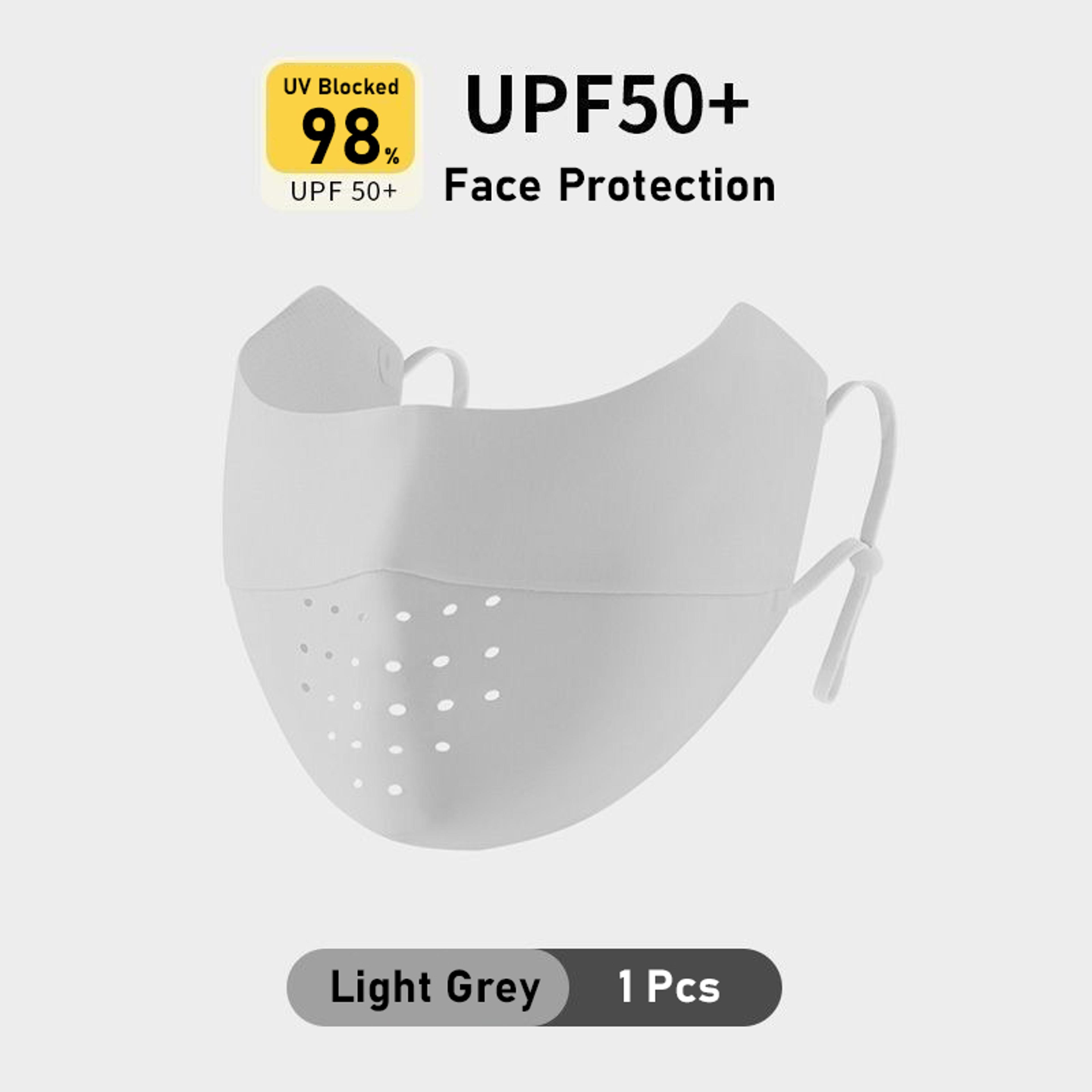 Ice Silk UV Protection Face Mask For Running Cycling  Outdoor Sports 5