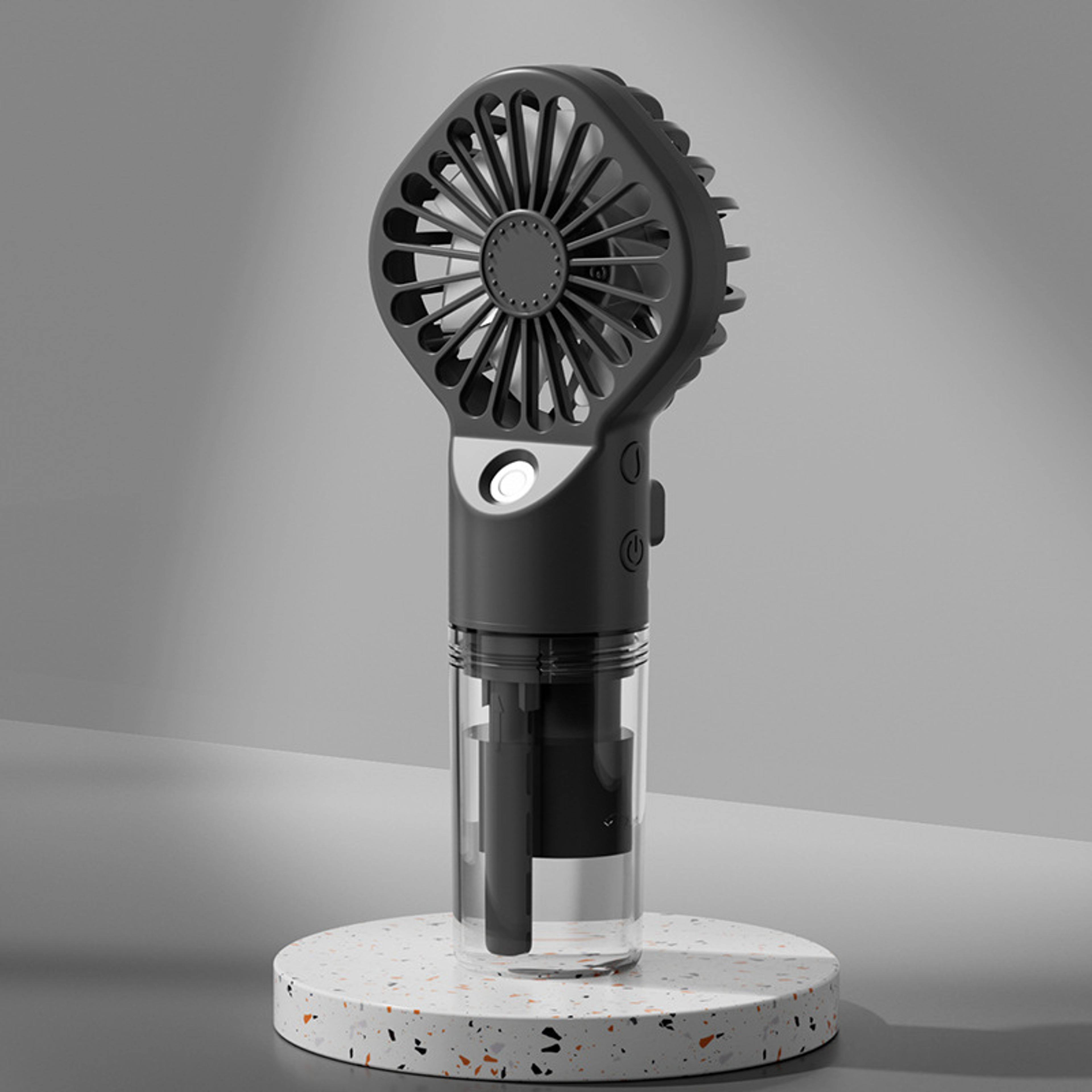 USB Rechargeable Handheld Mist Fan With Portable Humidifier Cooling Spray 1