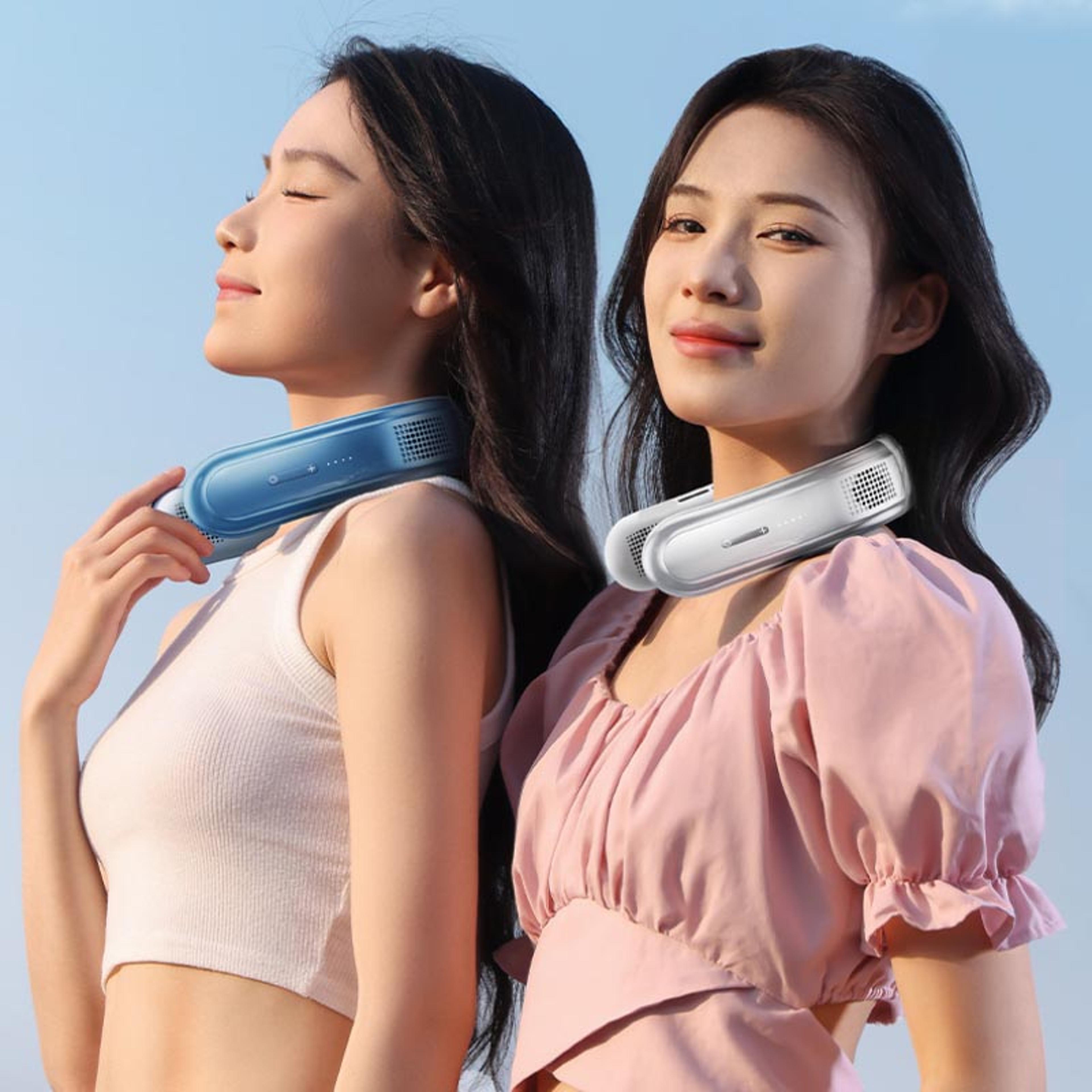 Portable Neck Fan With Battery  HandsFree Cooling 7