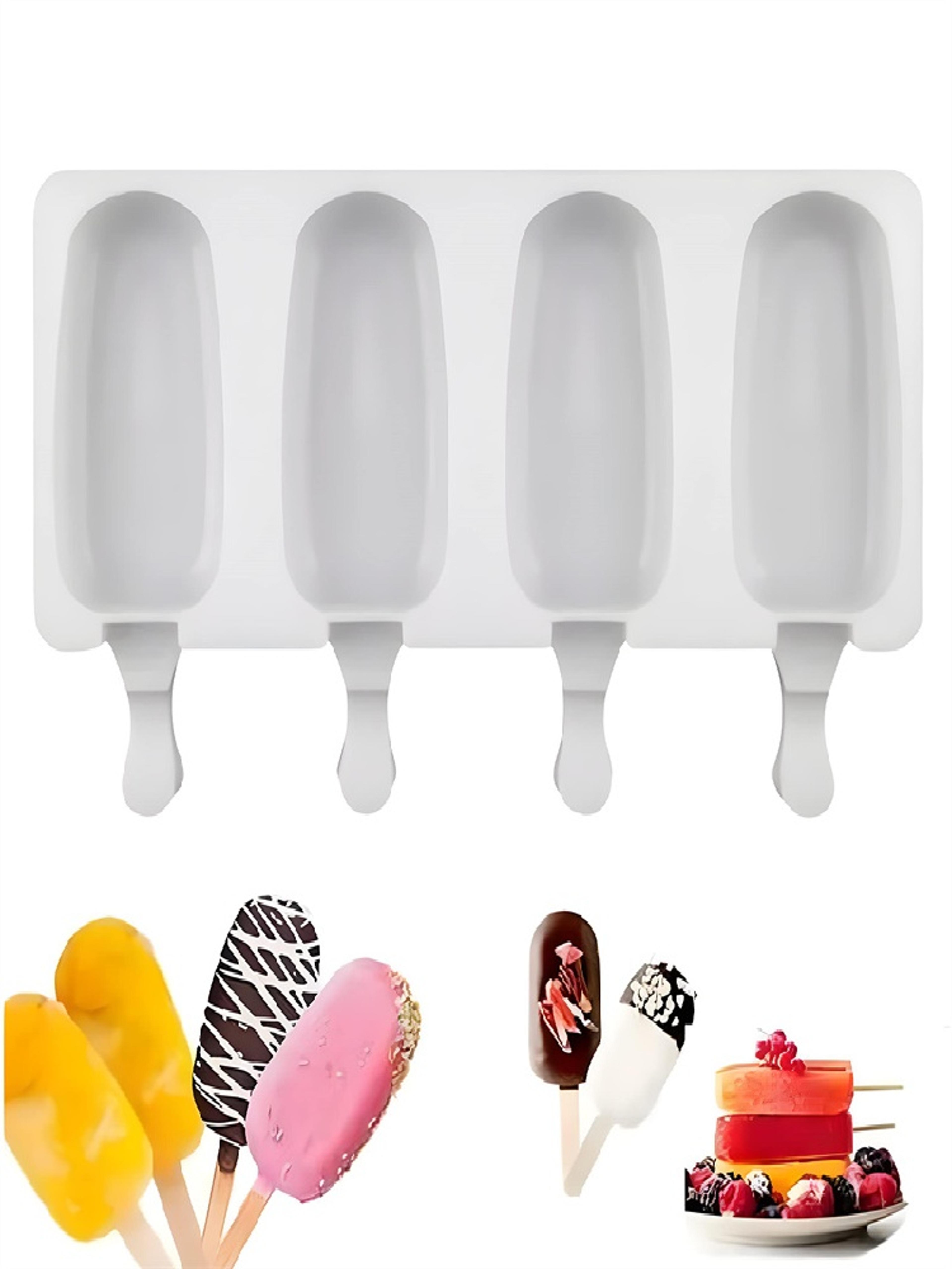 Homemade Treats Cavity Silicone Popsicle Maker Set With Sticks 1