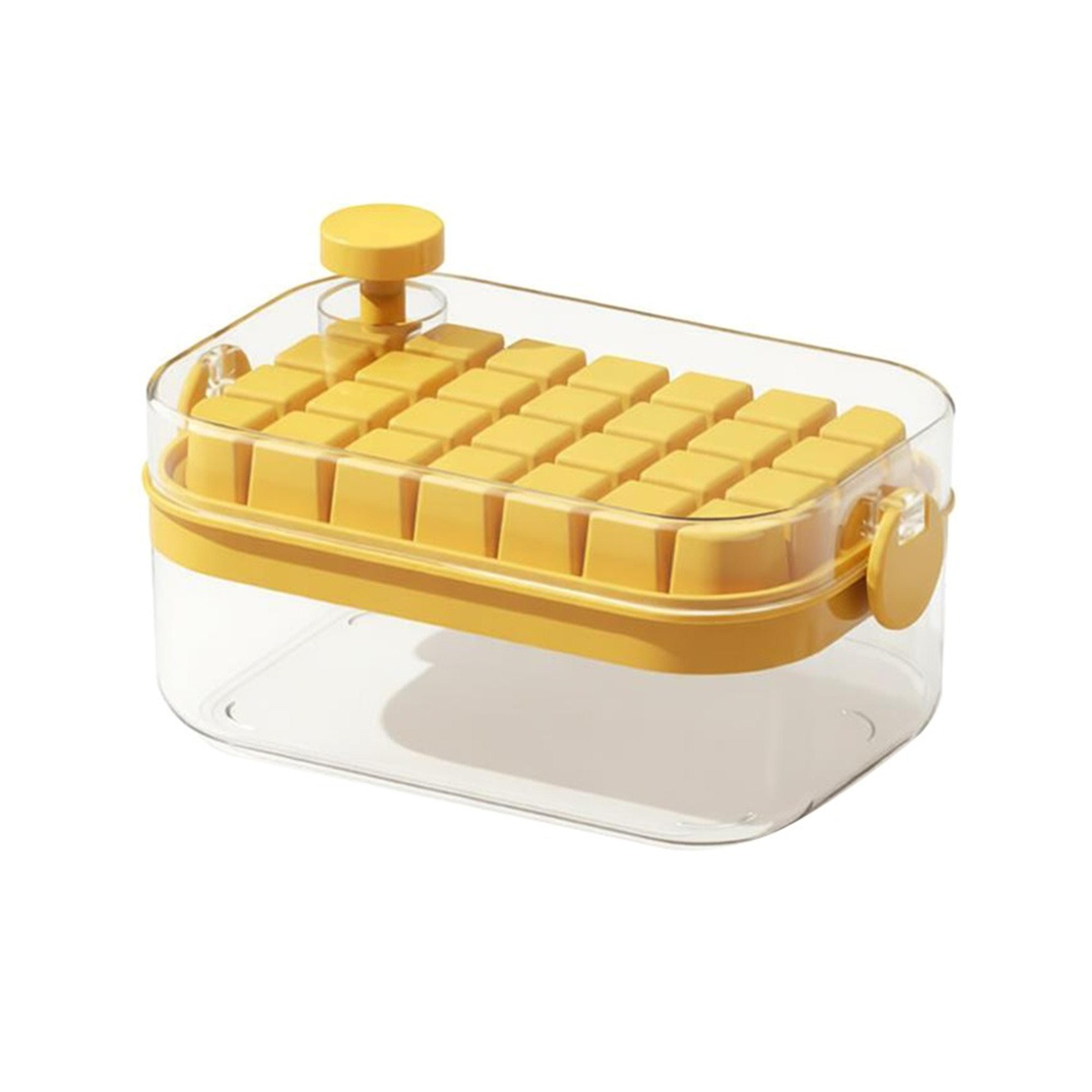 Silicone Ice Cube Tray With Lid Large Capacity Easy Release Ice Maker 2