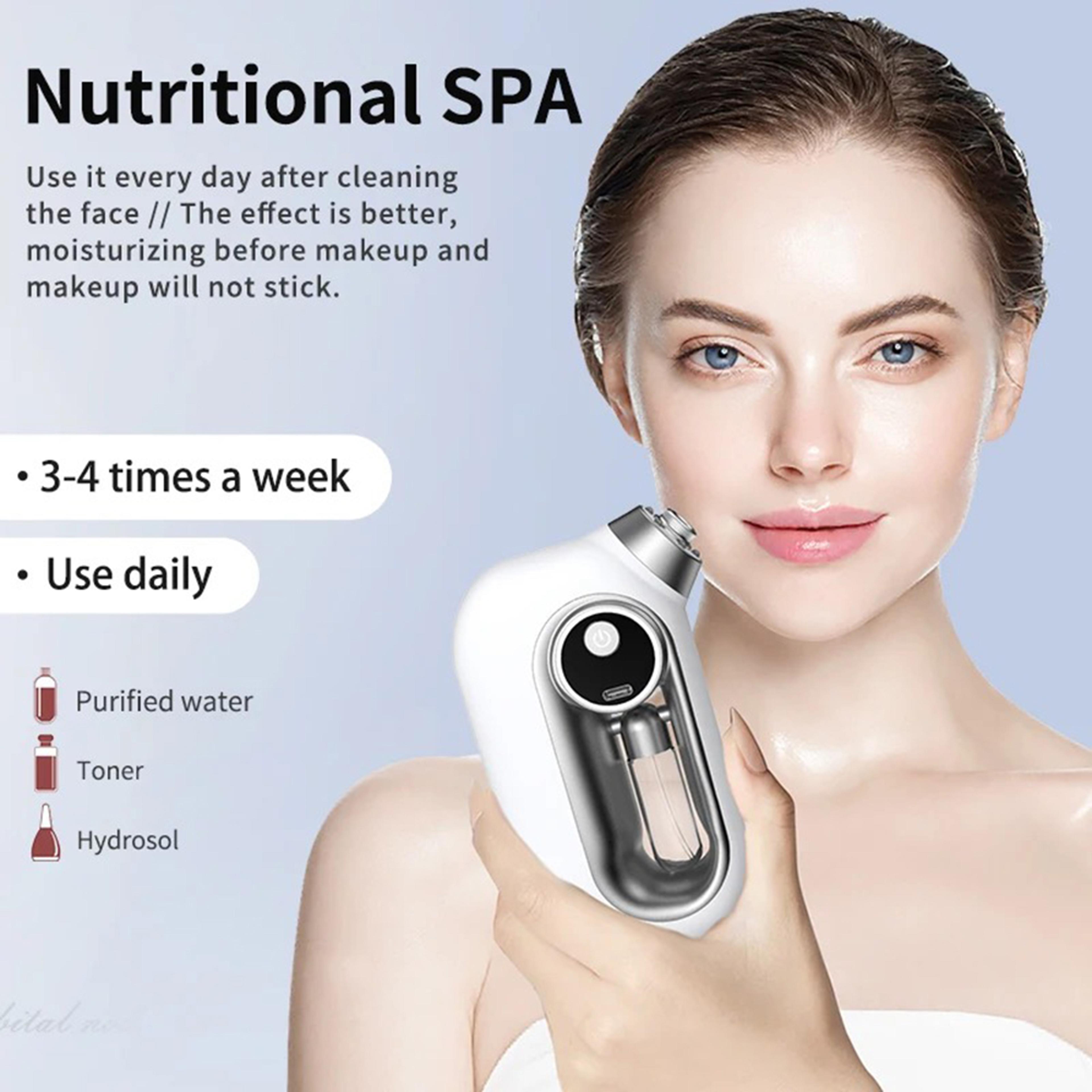 Portable Facial Mist Sprayer Rechargeable Nano Mist Sprayer For Deep Skin Hydration 2