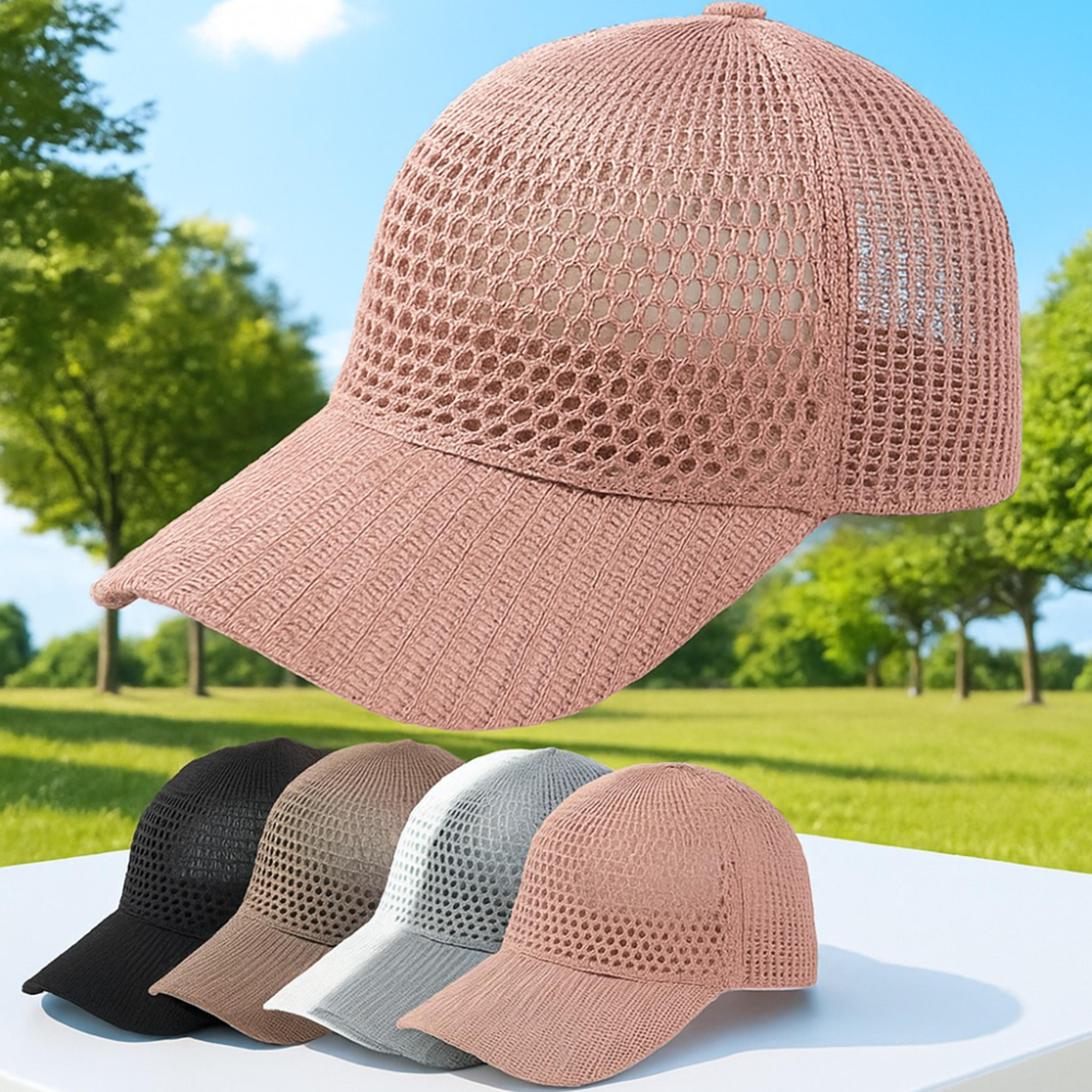 Portable UV Protection Hat Breathable Mesh Baseball Cap For Hiking Fishing  Outdoor Adventures 5