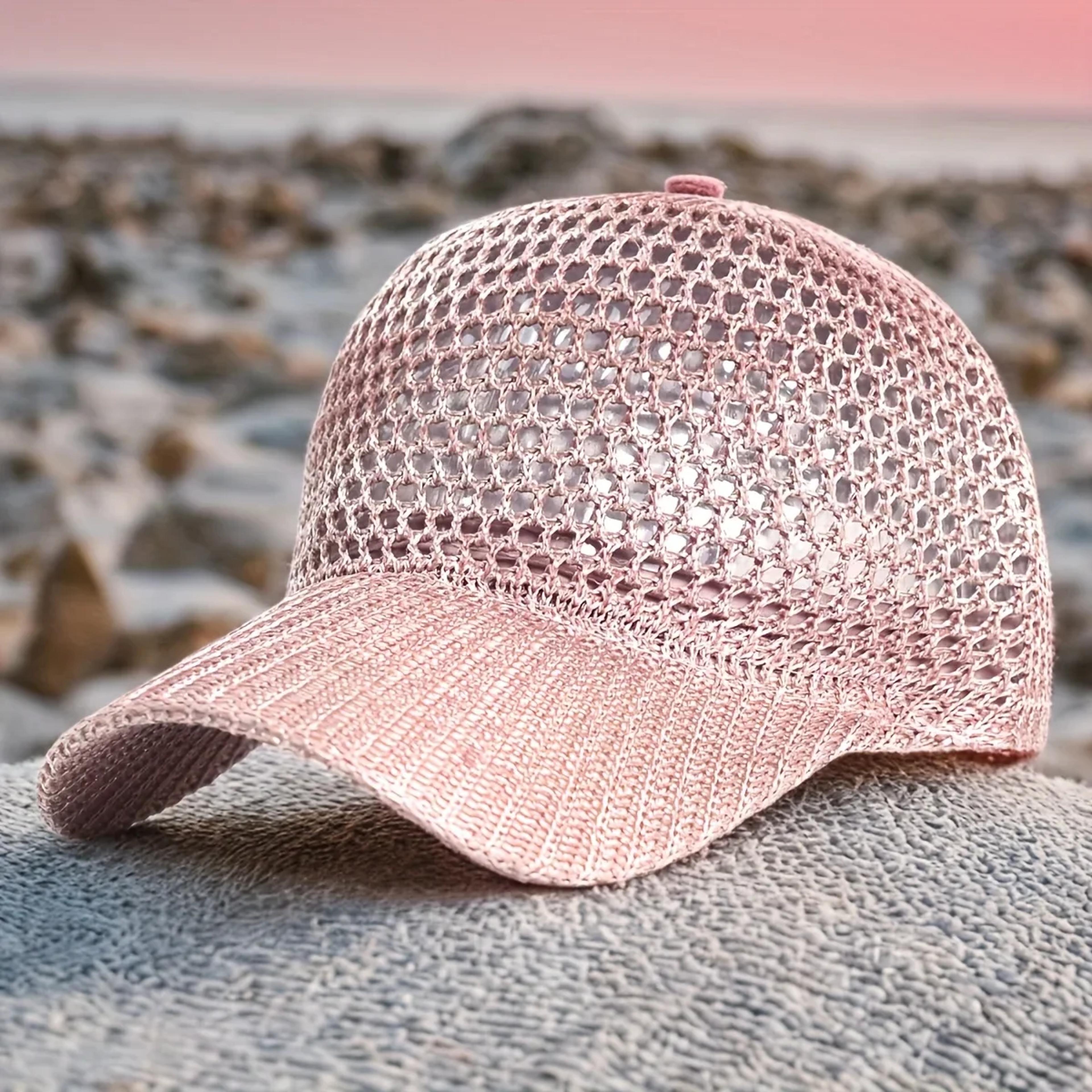 Portable UV Protection Hat Breathable Mesh Baseball Cap For Hiking Fishing  Outdoor Adventures 3