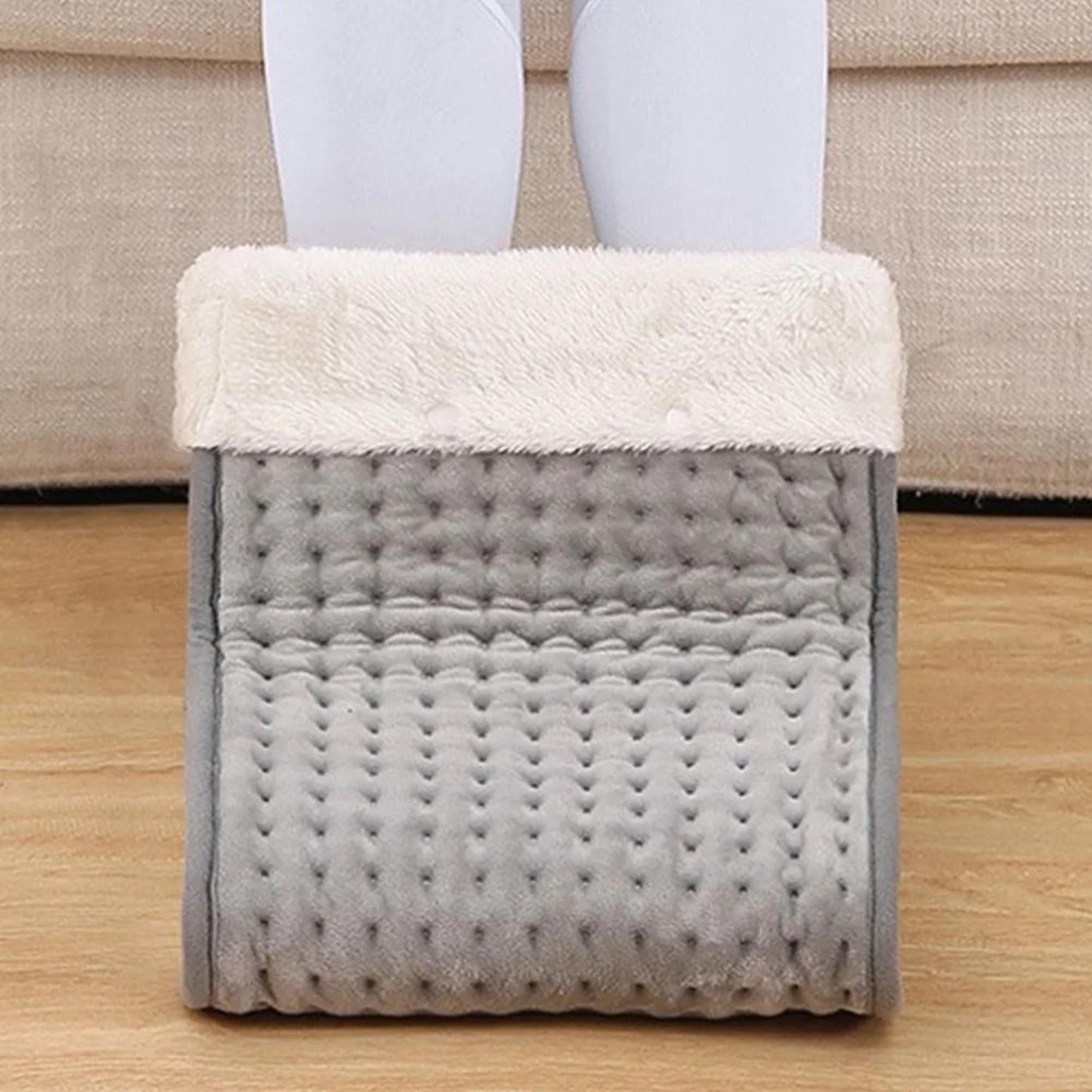 Electric Heated Foot Warmers Soft Feet Heating Pad 9 Gear Adjustable Temperature Electric Shoe Heat 1