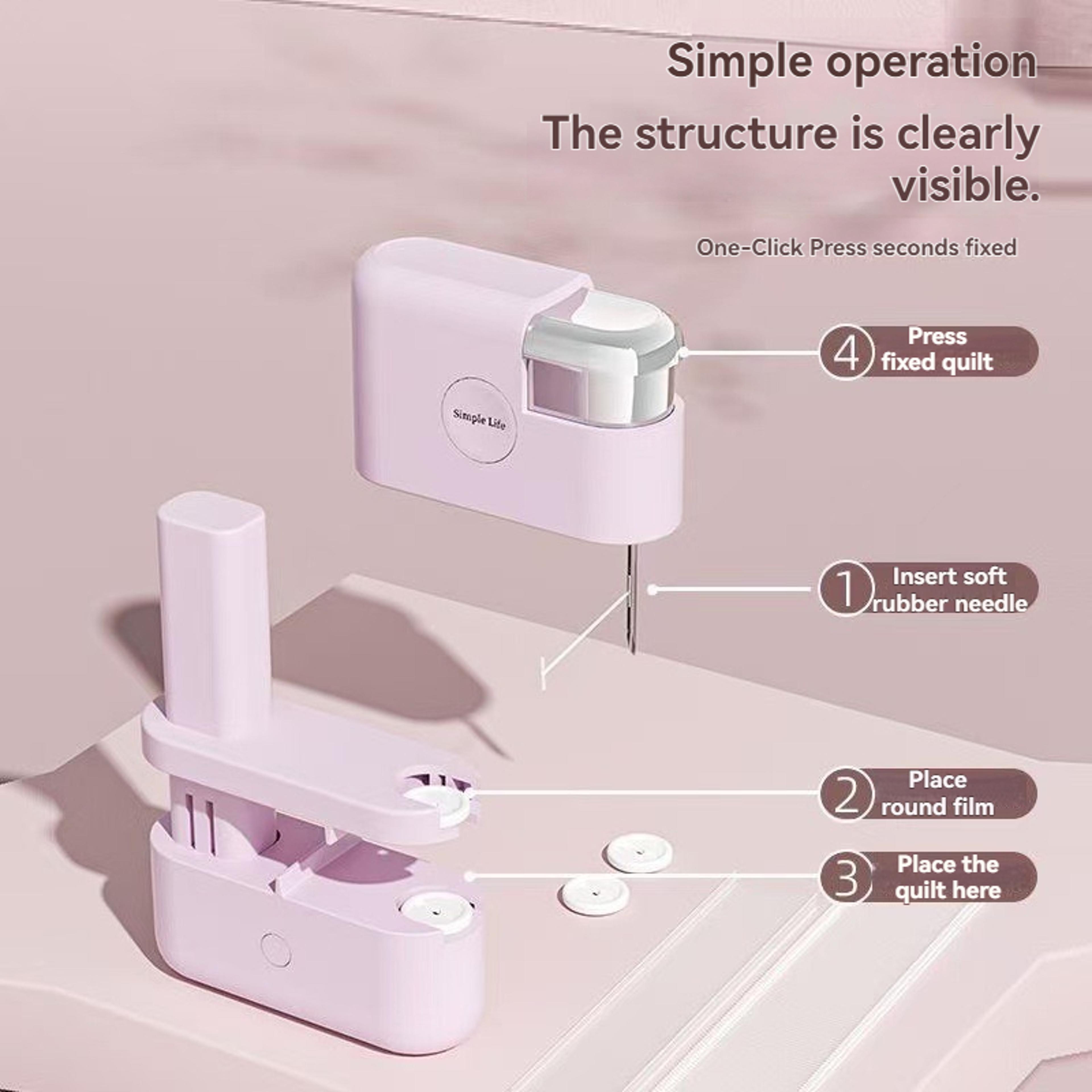 Bed Cover Fixing Tool Needle Free Bed Sheet Holder Detachable Stapler For Household Use 5