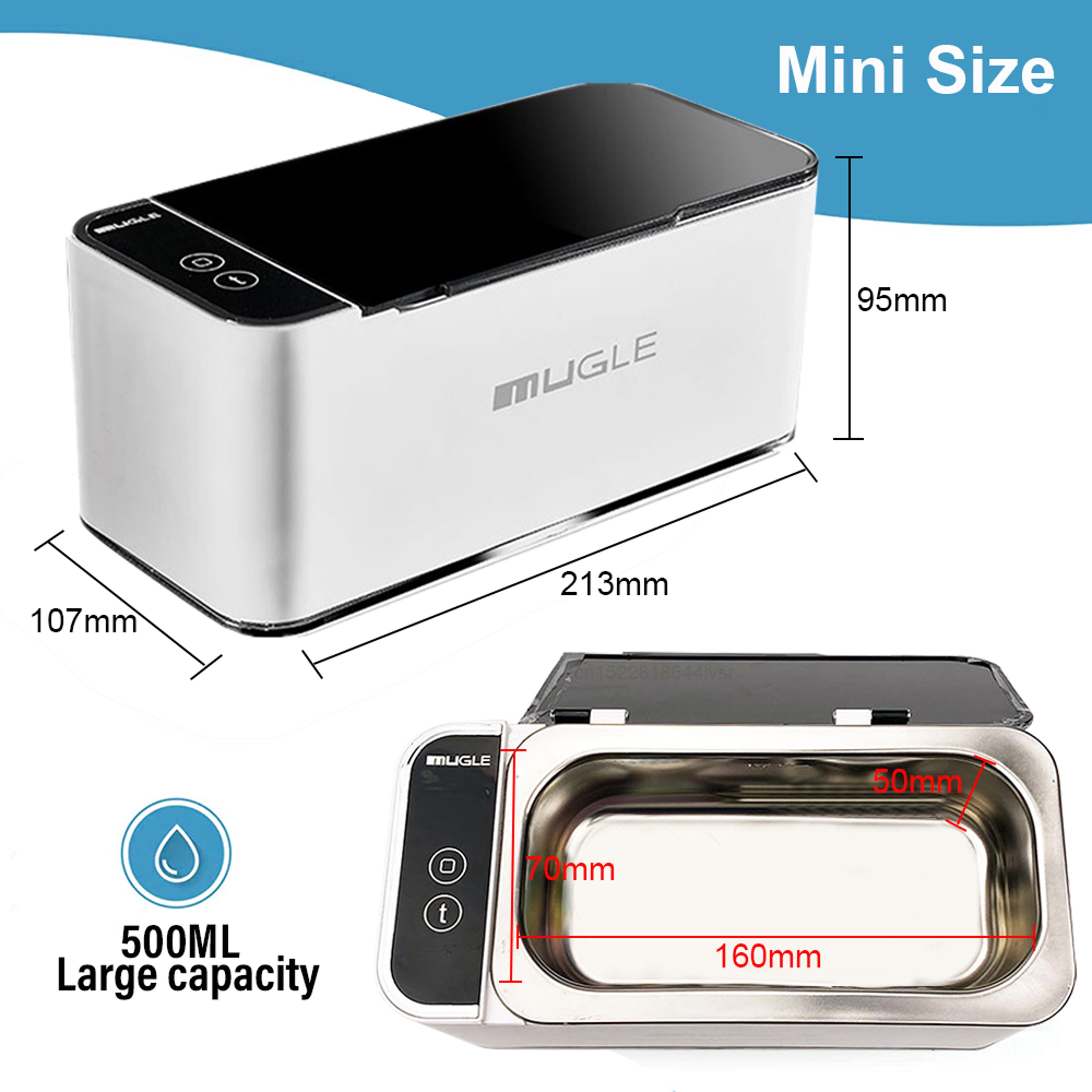 Ultrasonic Watch Cleaner High Frequency Ultrasound Cleaning Bath For Watch Glasses 5