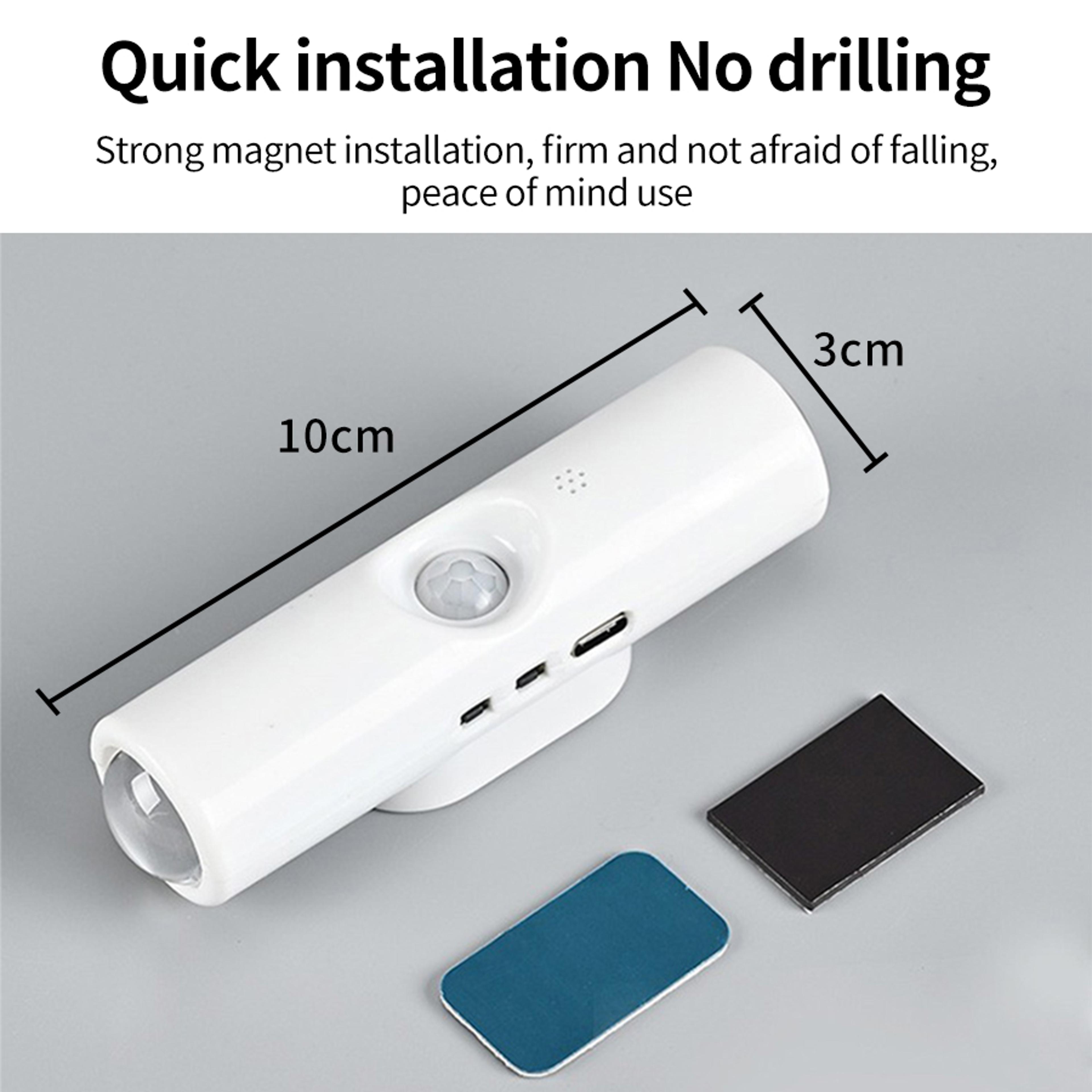 Magnetic LED Cabinet Lights Motion Sensor Ambient Light RGB Rechargeable Wall Sunset Lamp For Kitch 5