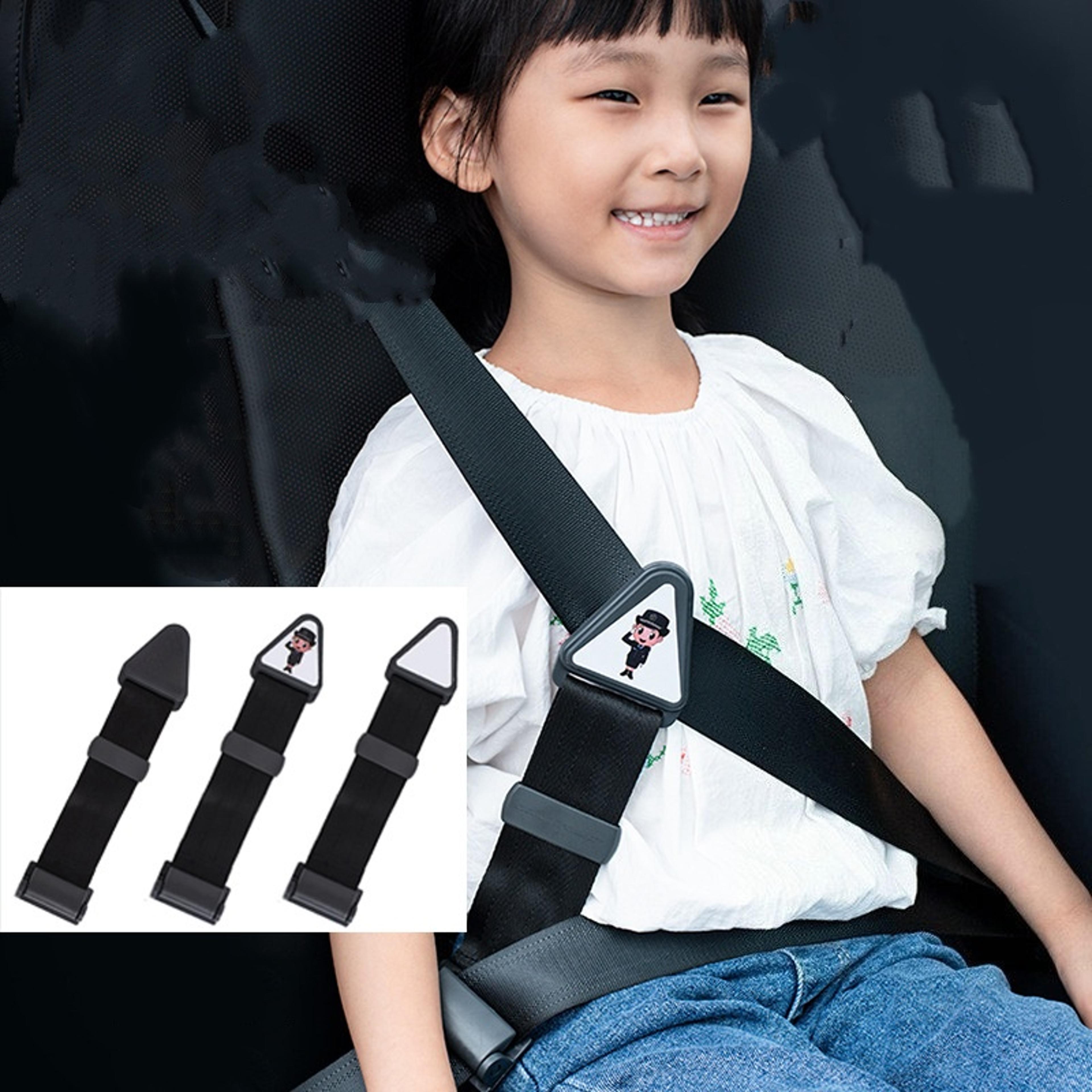 Universal Car Baby Safety Seat Strap Adjuster Children Kid Car Safety Belt Seat Belt Correction Tap 2