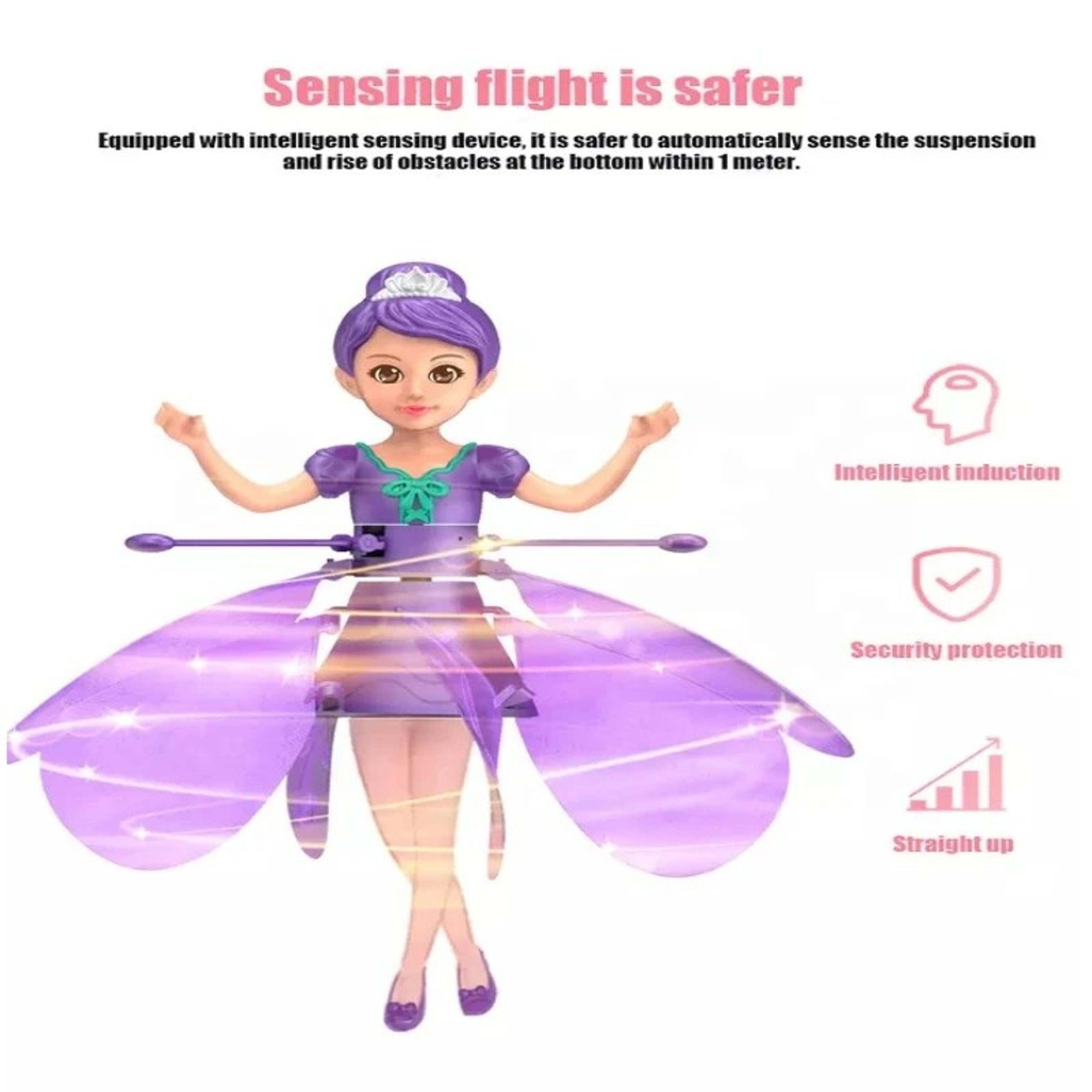 Rotating Flying Toy Gesture Induction Childrens Flying Doll Dancing Simulation Helicopter Luminous  2