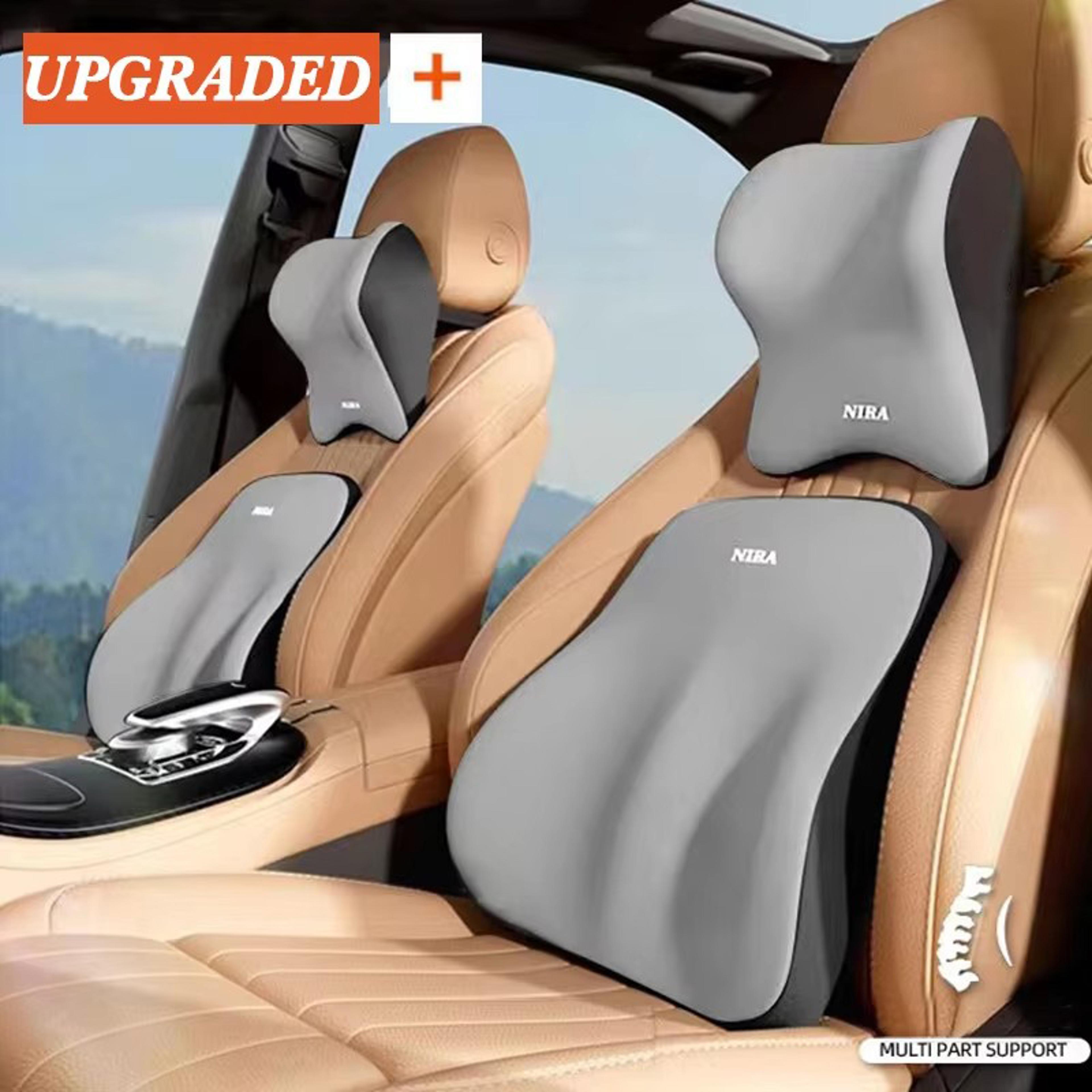 Lumbar Cushion Backrest Memory Foam Car Pillow Comfortable Neck Support 0