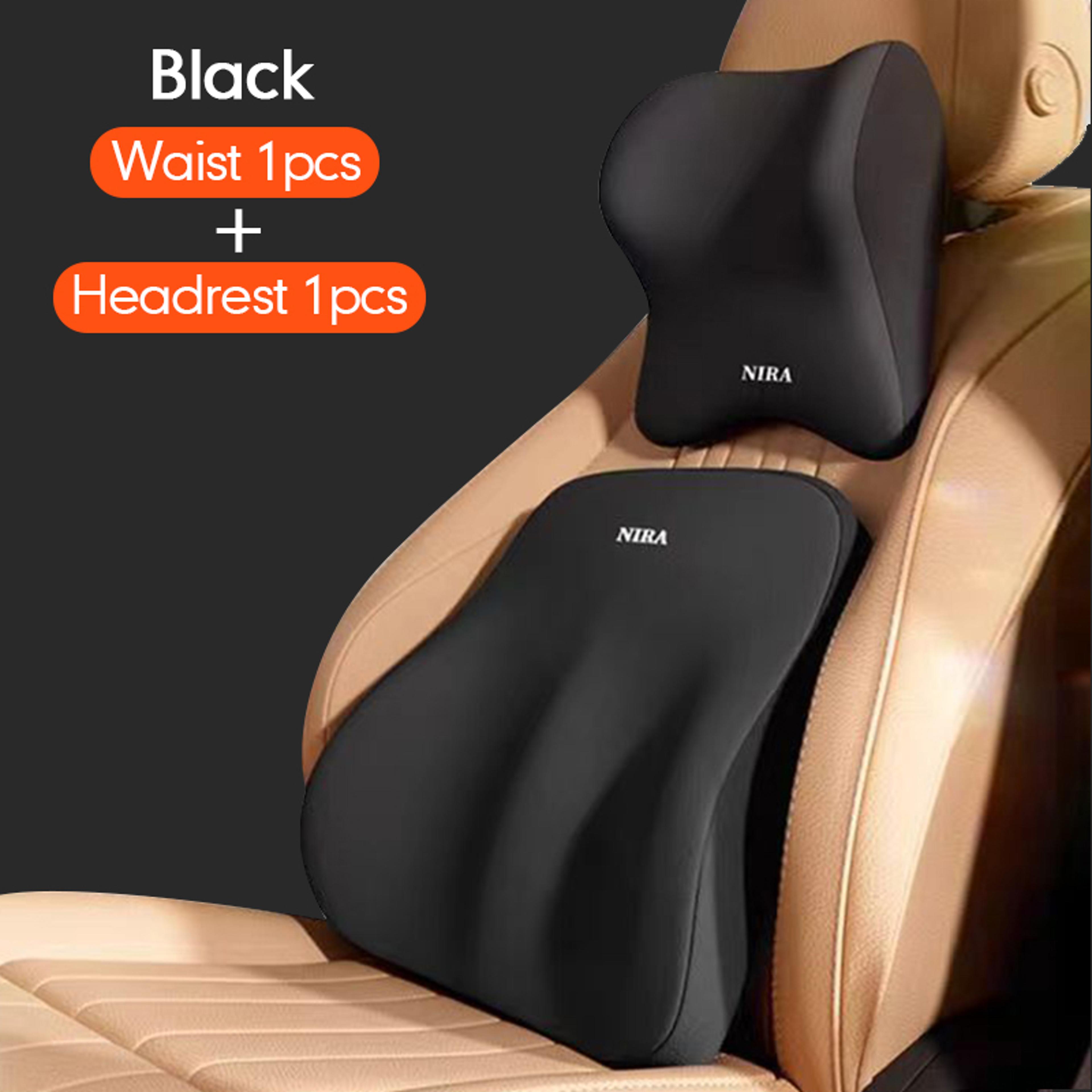 Lumbar Cushion Backrest Memory Foam Car Pillow Comfortable Neck Support 13